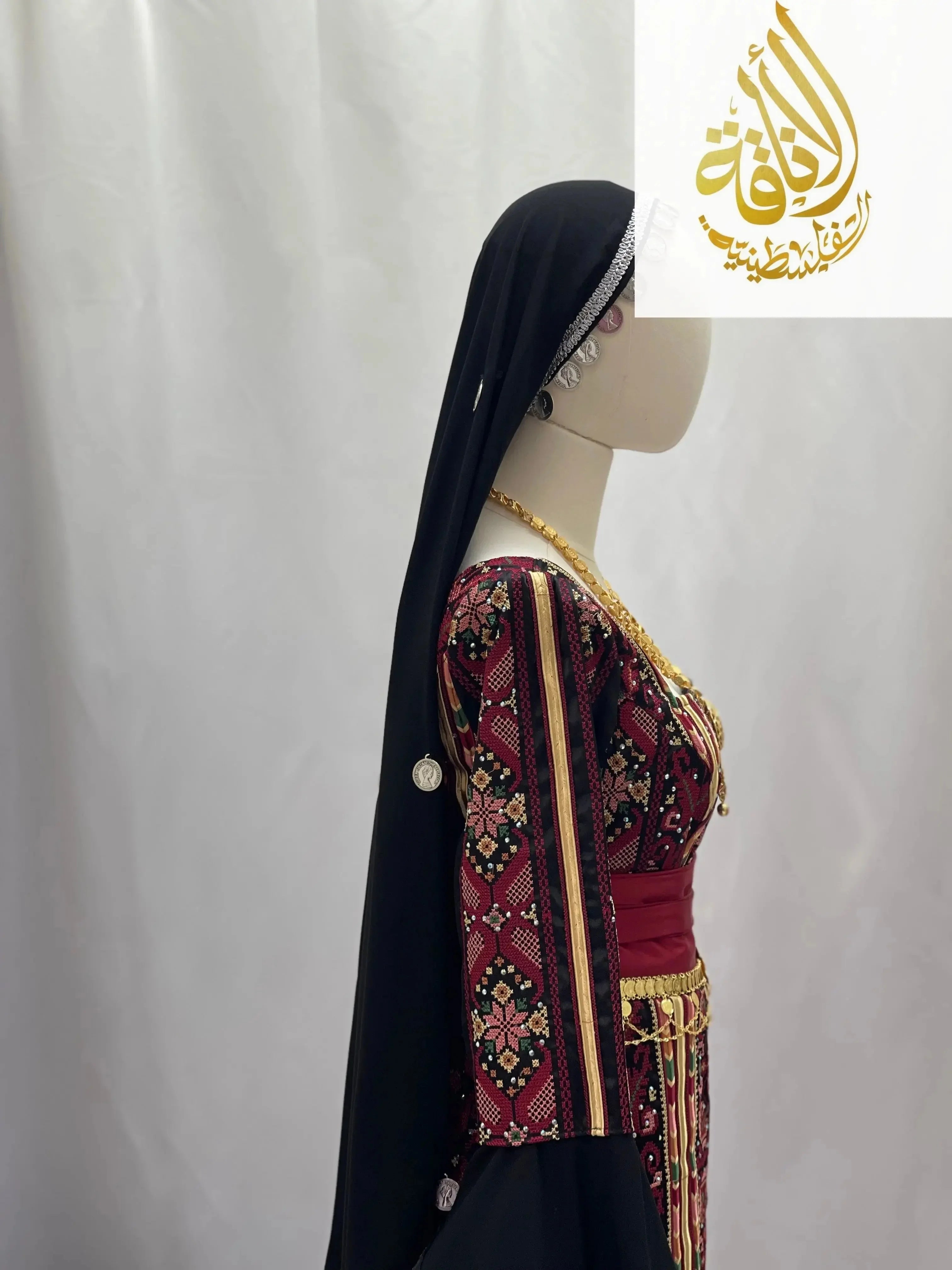 Elevate Your Style with Full Lairs Khirka-Shal Palestinian Elegance