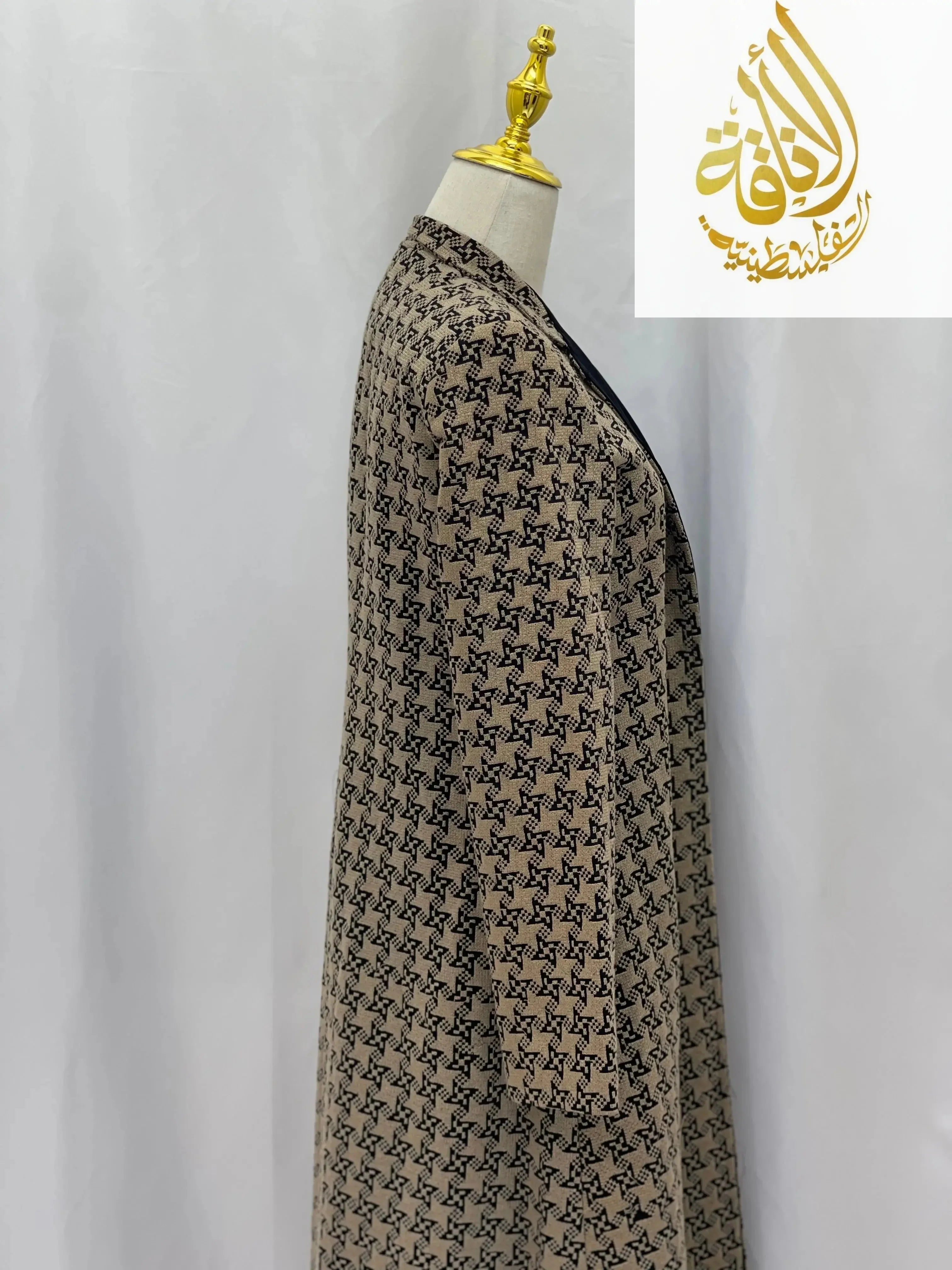 Embroidered Long Jacket for Women - Stylish and Versatile Outerwear Palestinian Elegance