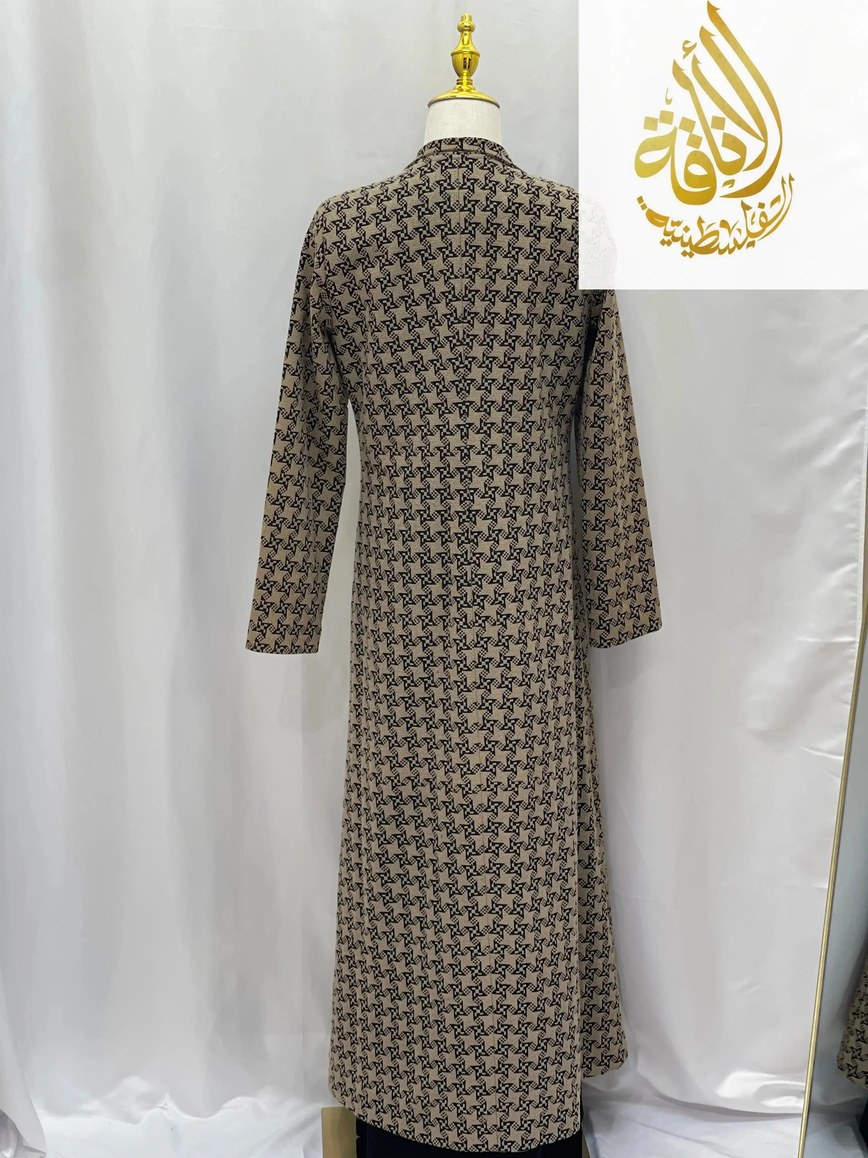 Embroidered Long Jacket for Women - Stylish and Versatile Outerwear Palestinian Elegance