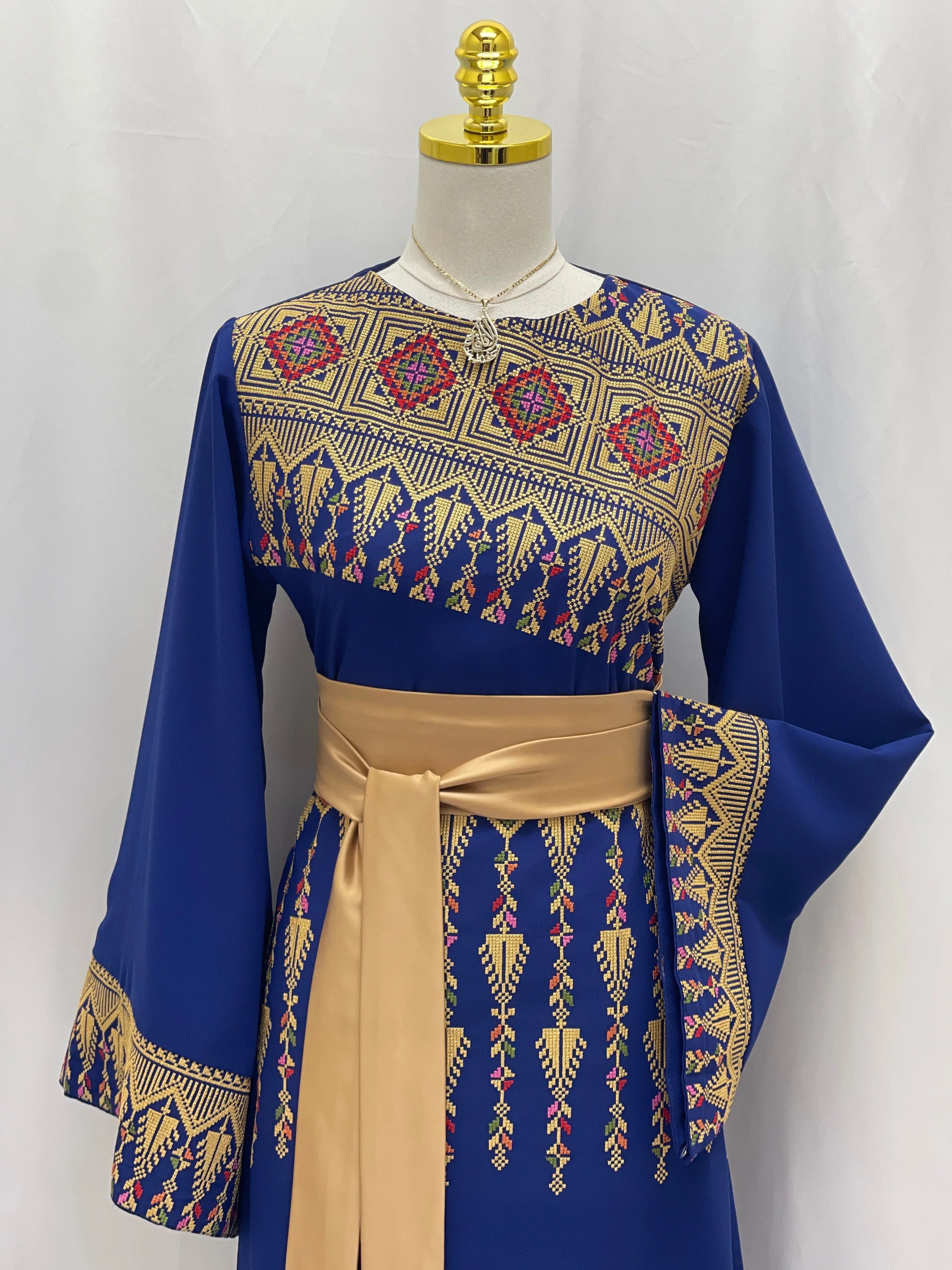 Embroidered Suha Modren Dress: A Perfect Harmony Of Tradition Palestinian Elegance