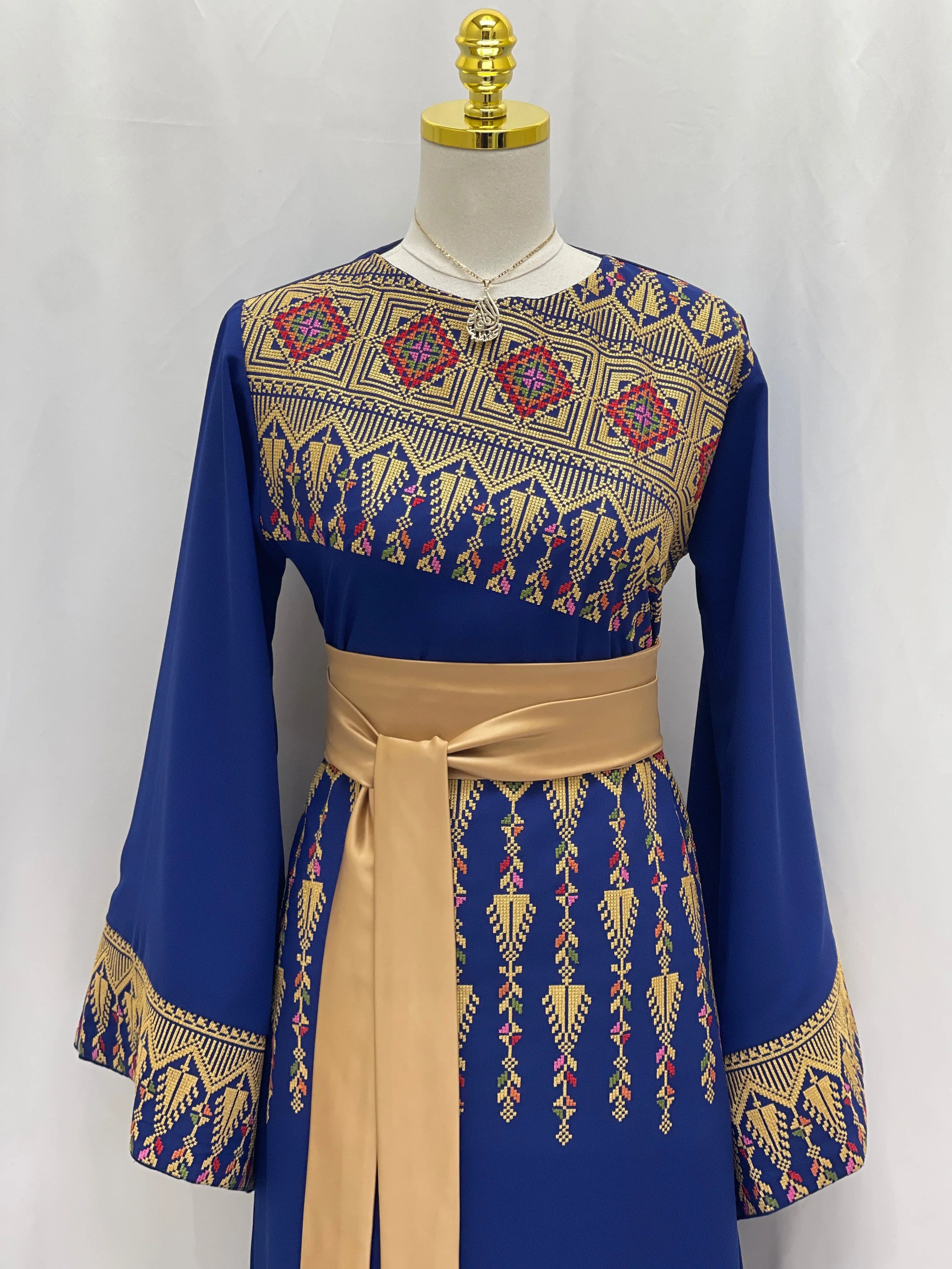 Embroidered Suha Modren Dress: A Perfect Harmony Of Tradition Palestinian Elegance