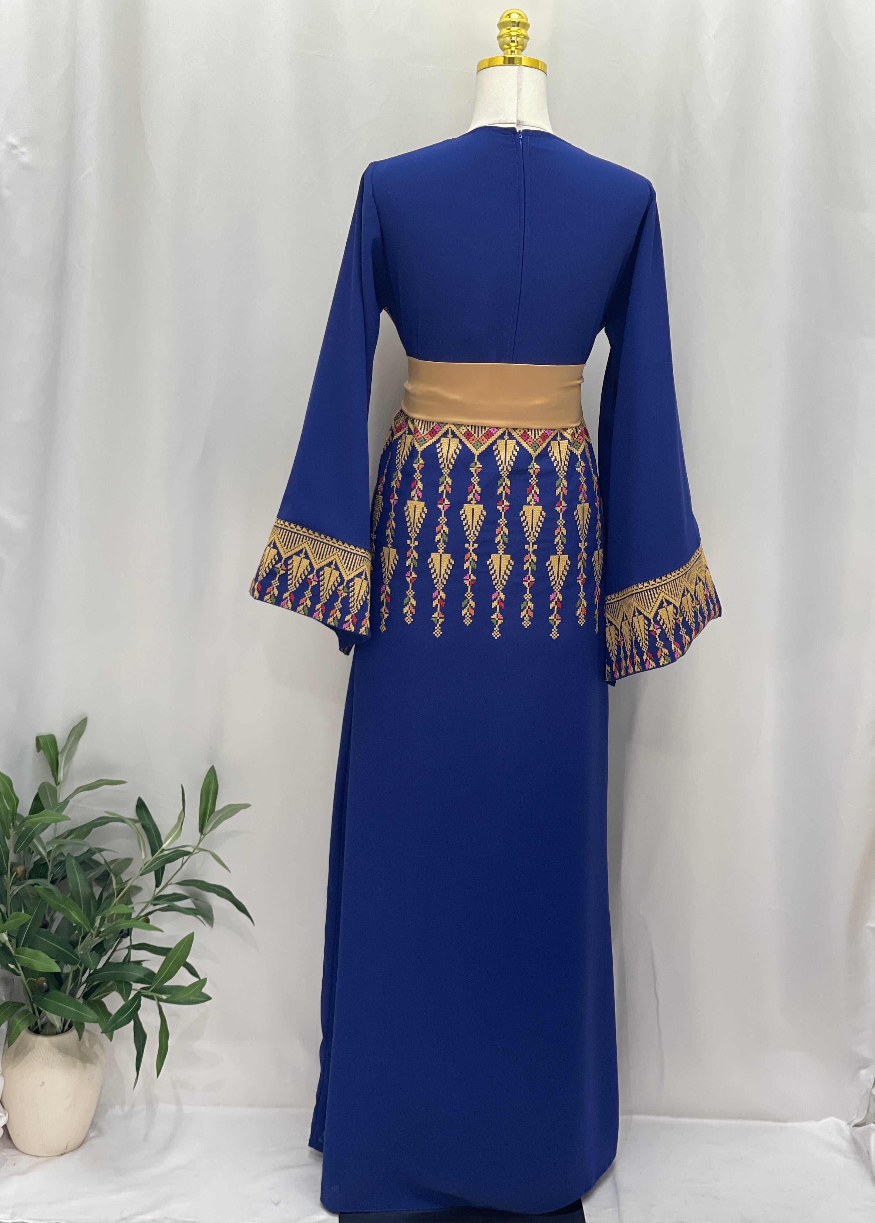 Embroidered Suha Modren Dress: A Perfect Harmony Of Tradition Palestinian Elegance