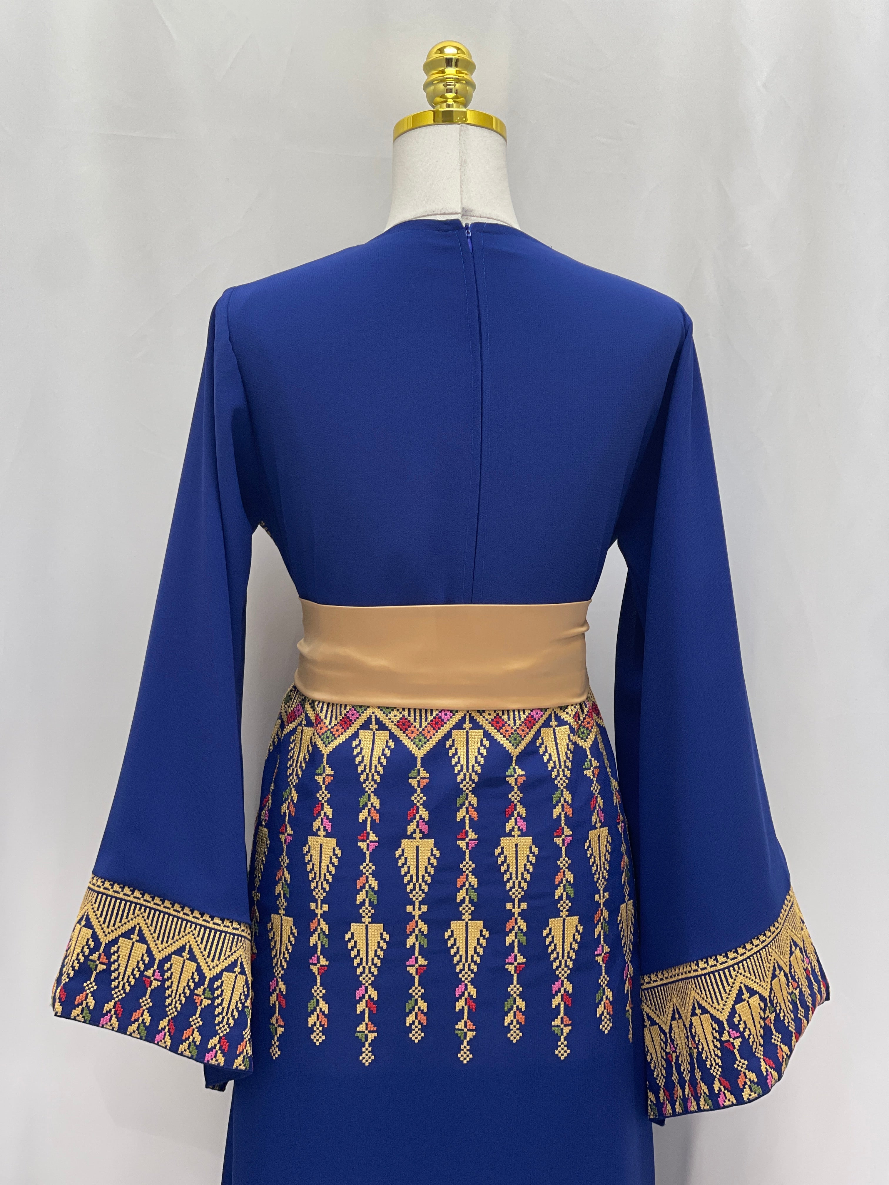 Embroidered Suha Modren Dress: A Perfect Harmony Of Tradition Palestinian Elegance