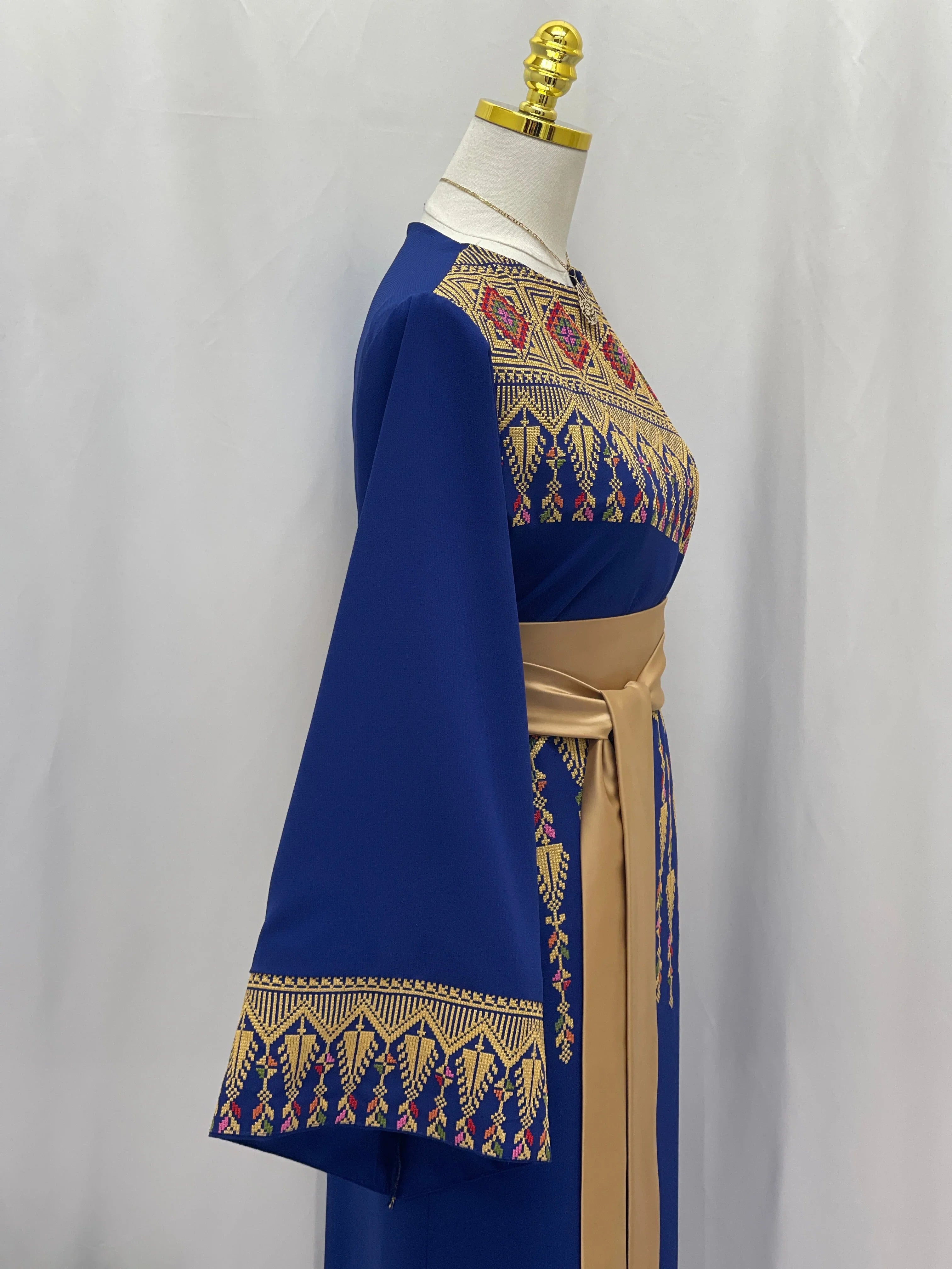 Embroidered Suha Modren Dress: A Perfect Harmony Of Tradition Palestinian Elegance