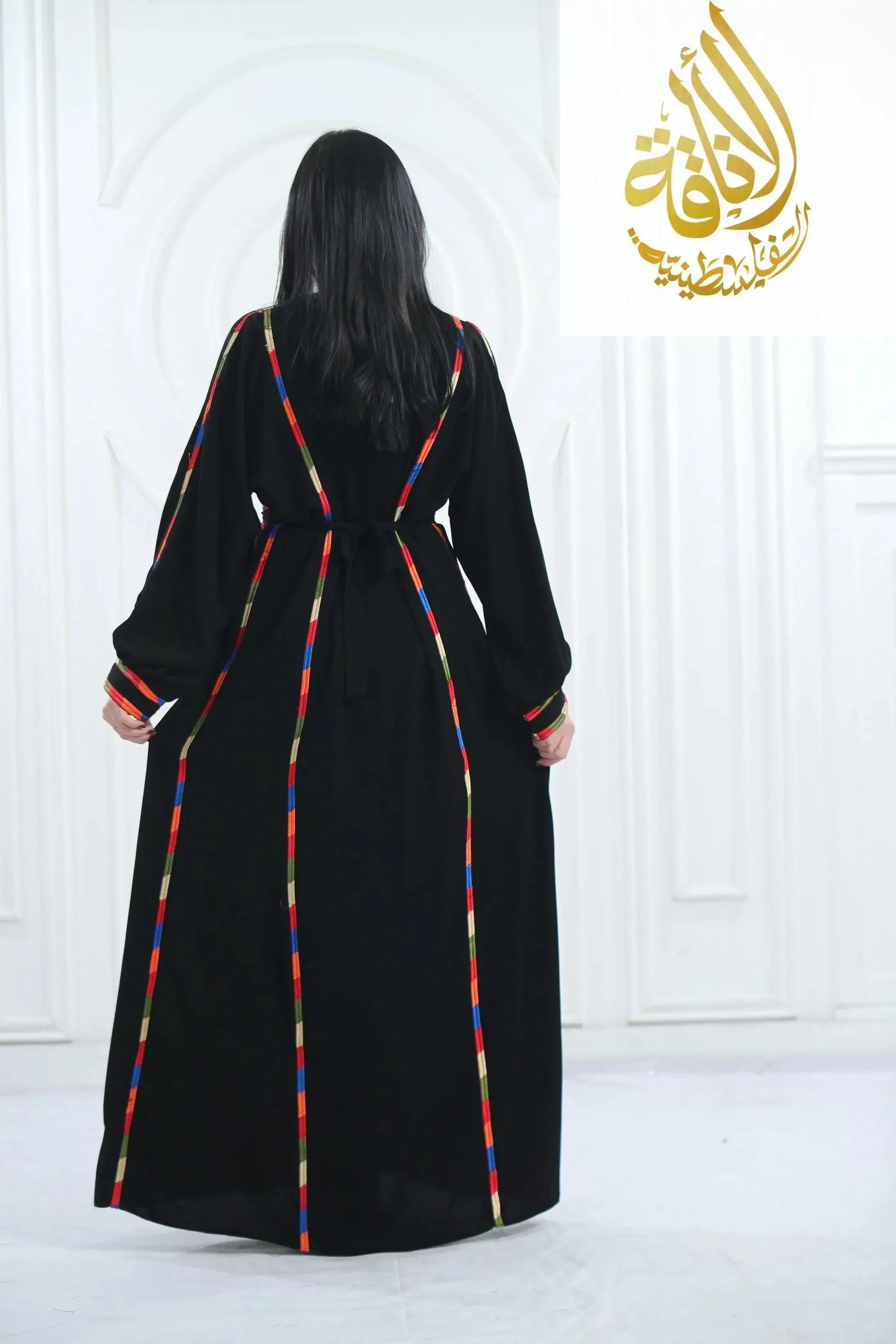 Embroidered Thoub 6 Vine Manjal Palestinian Elegance