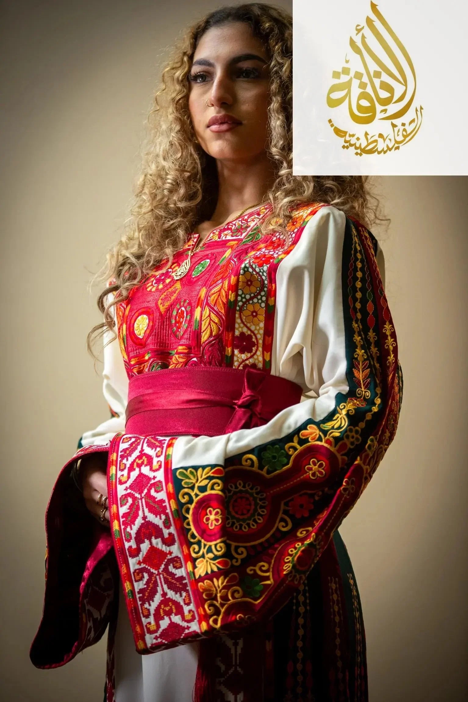 Embroidered Thoub Malaket Alsafa: Timeless Sophistication & Cultural Elegance Palestinian Elegance
