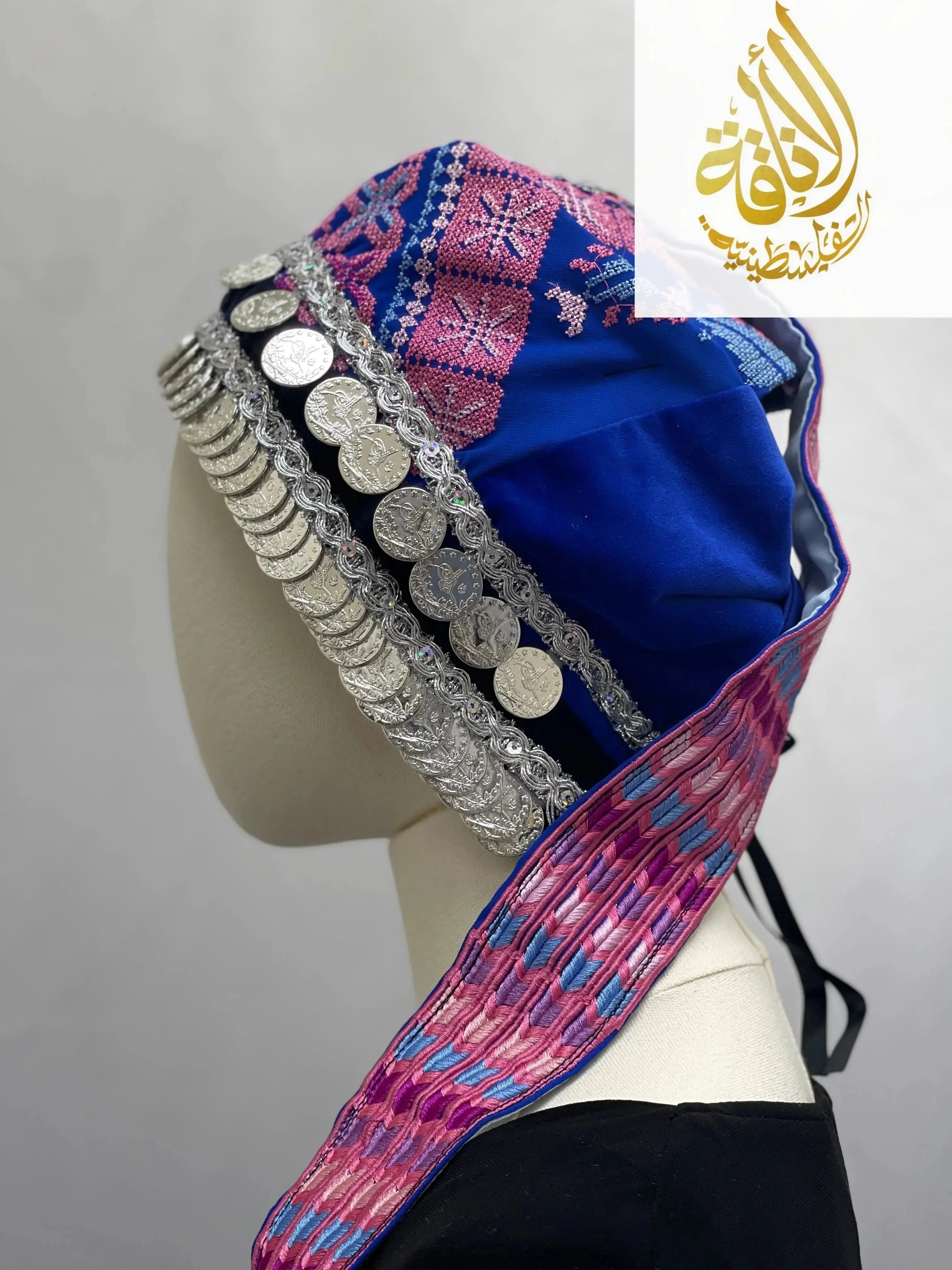 Exquisite Craftsmanship: Authentic Silver Liras Awka Palestinian Elegance