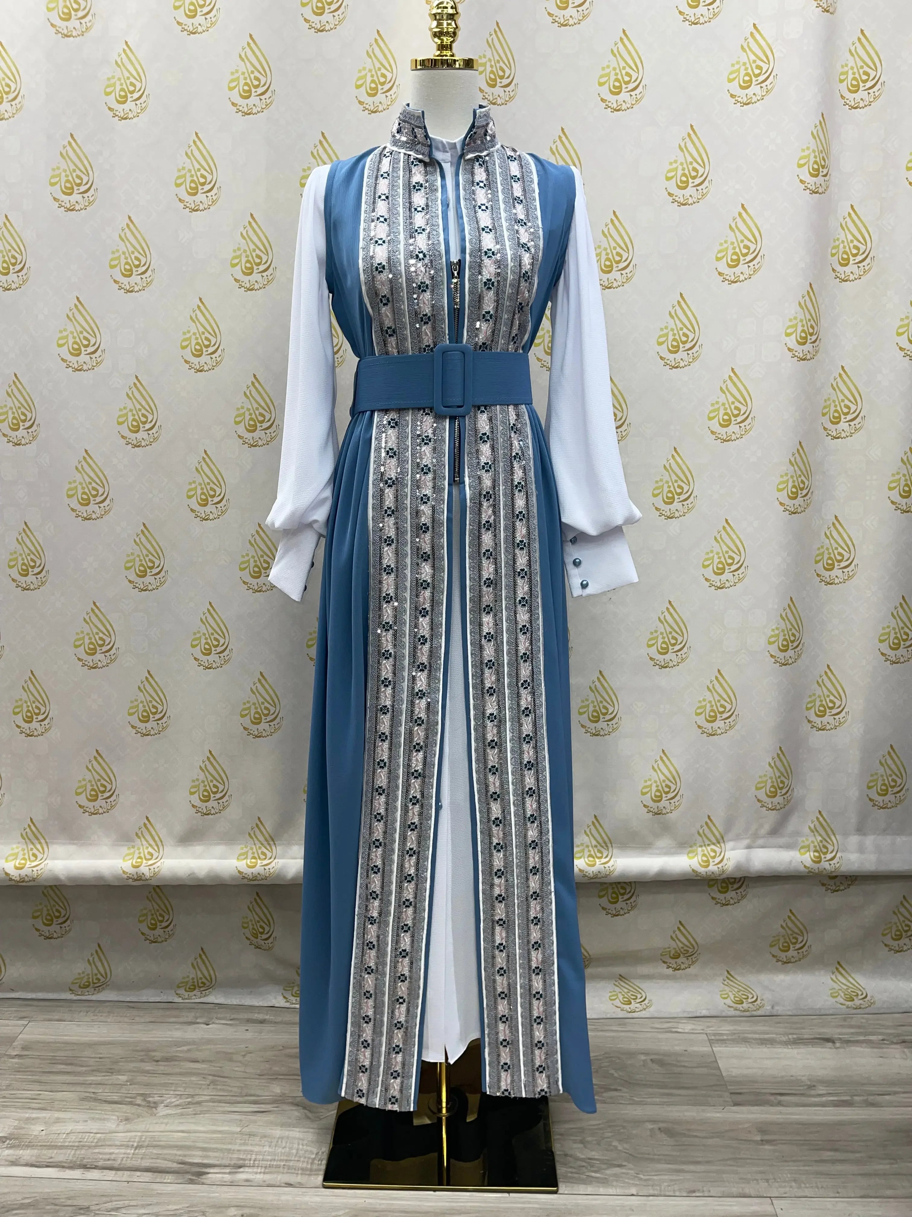 Vest Maxi Dress: Versatile Style and Effortless Elegance Palestinian Elegance