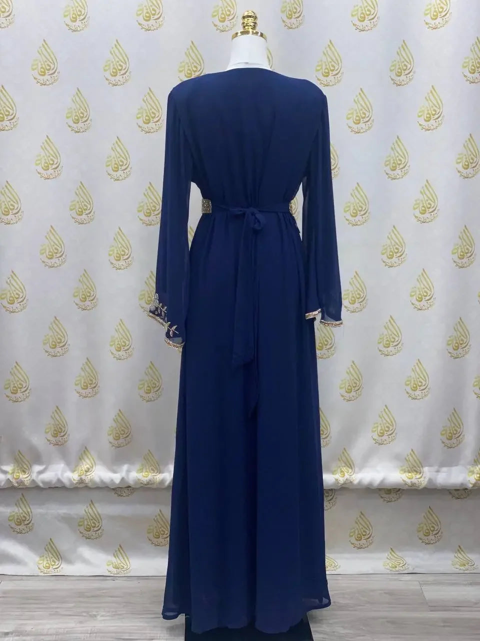 Rawand Hand Made Beads Kaftan: Elegance and Heirloom Quality Palestinian Elegance