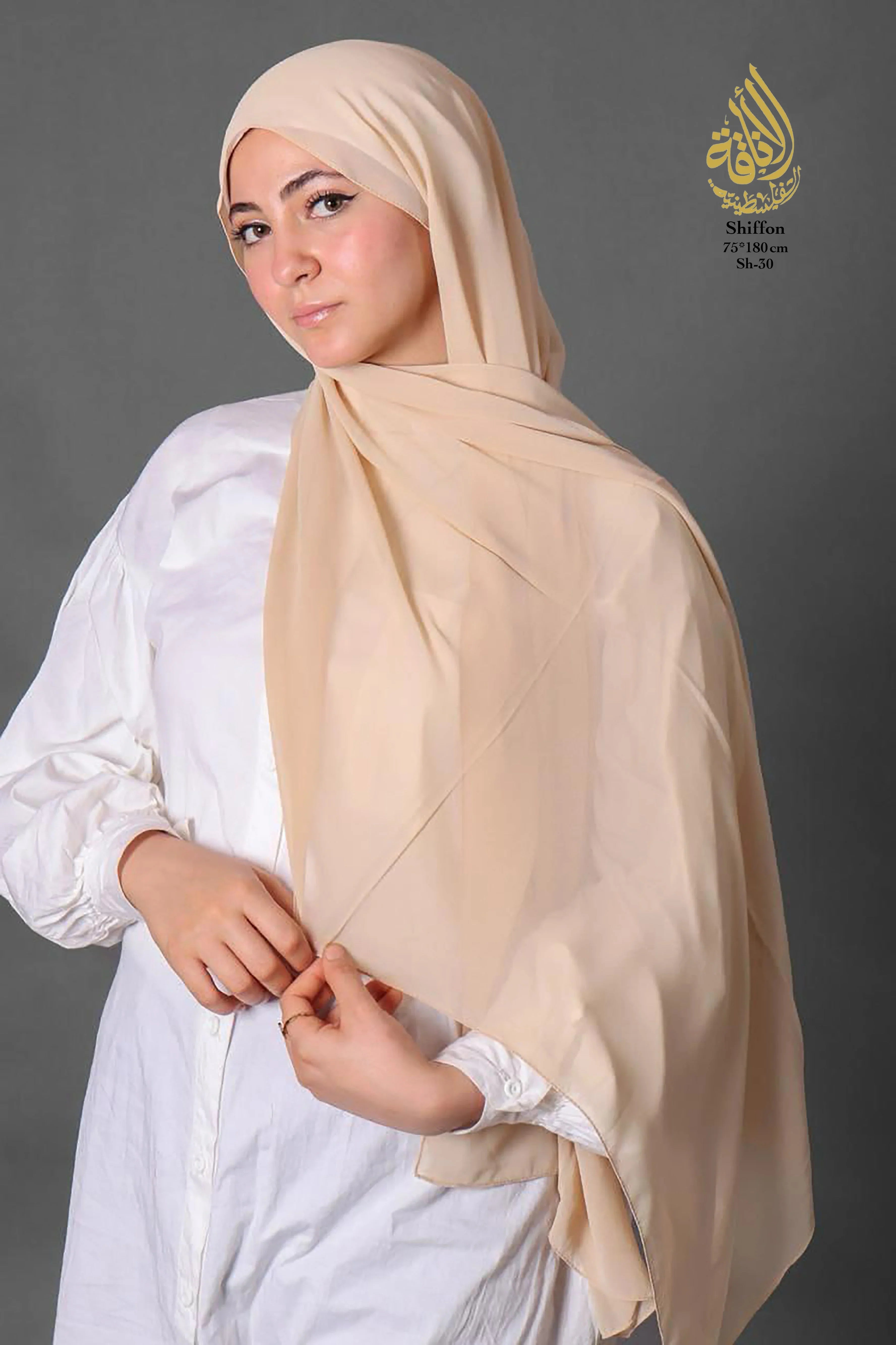 Soft Flow Chiffon Hijab – Premium Flowing Modest Fashion