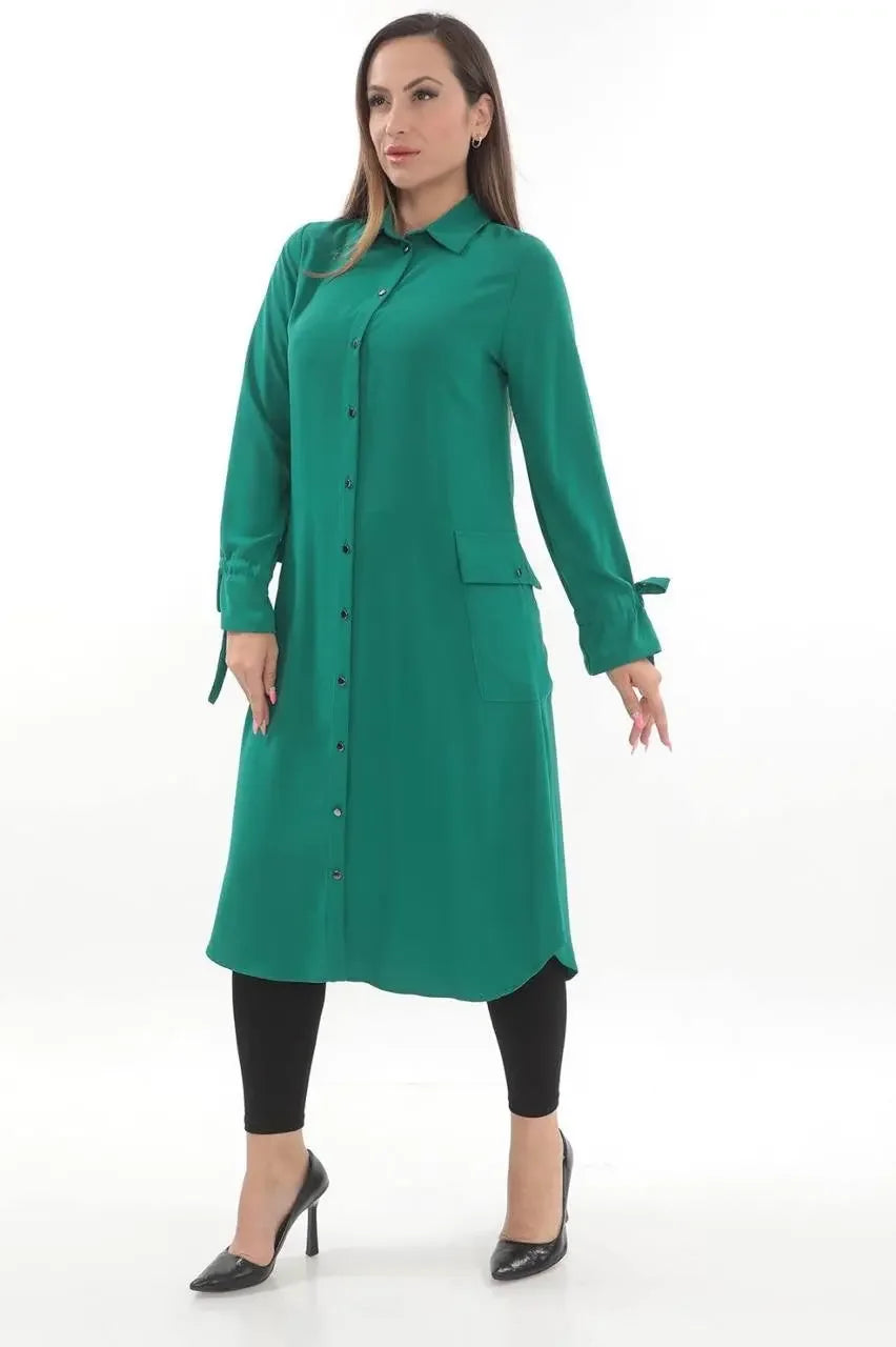 Long Relaxed Tunic – Comfortable and Stylish Casual Wear Palestinian Elegance