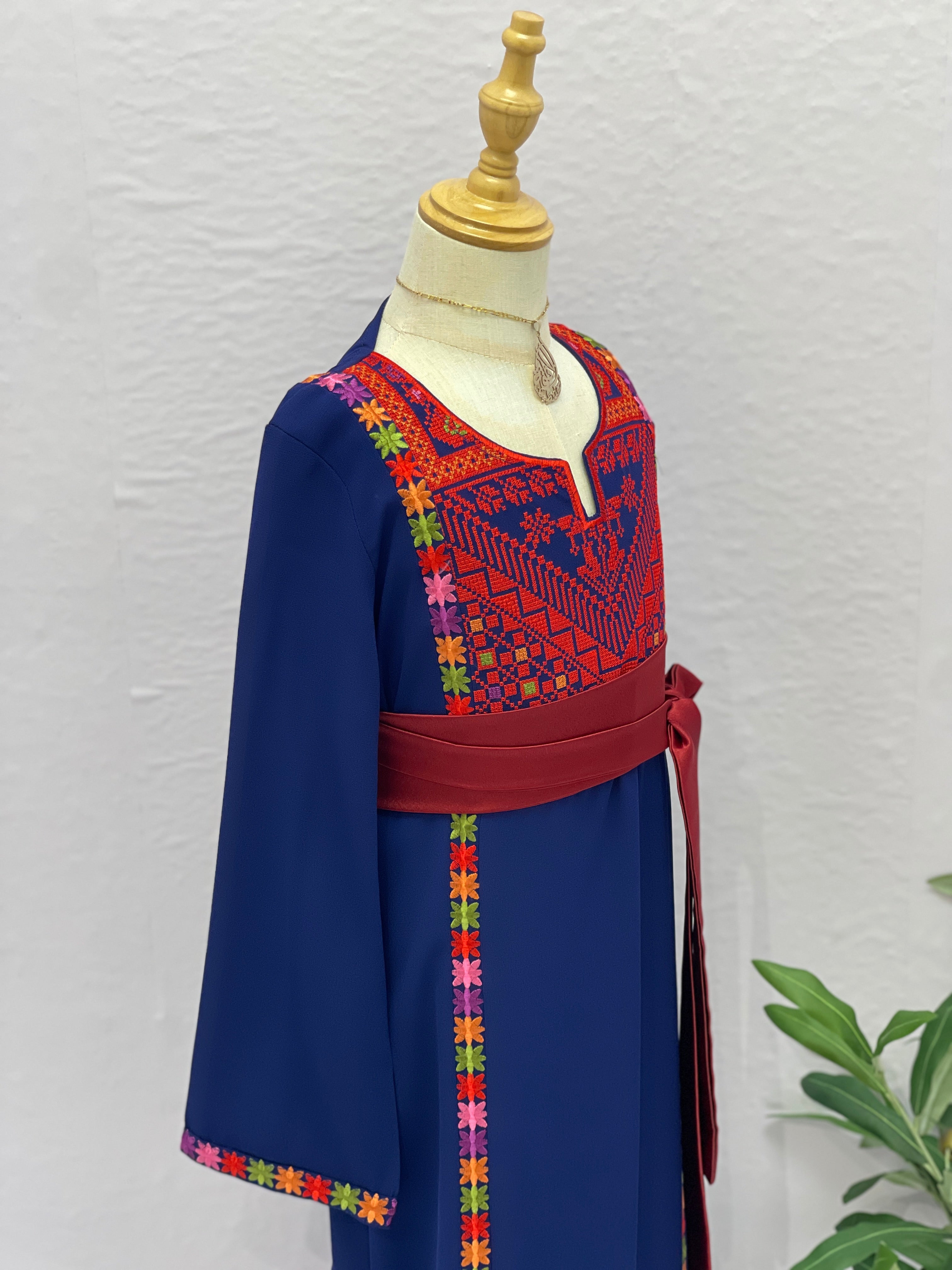 Little Heritage Bloom Dress – Timeless Cultural Kids Wear