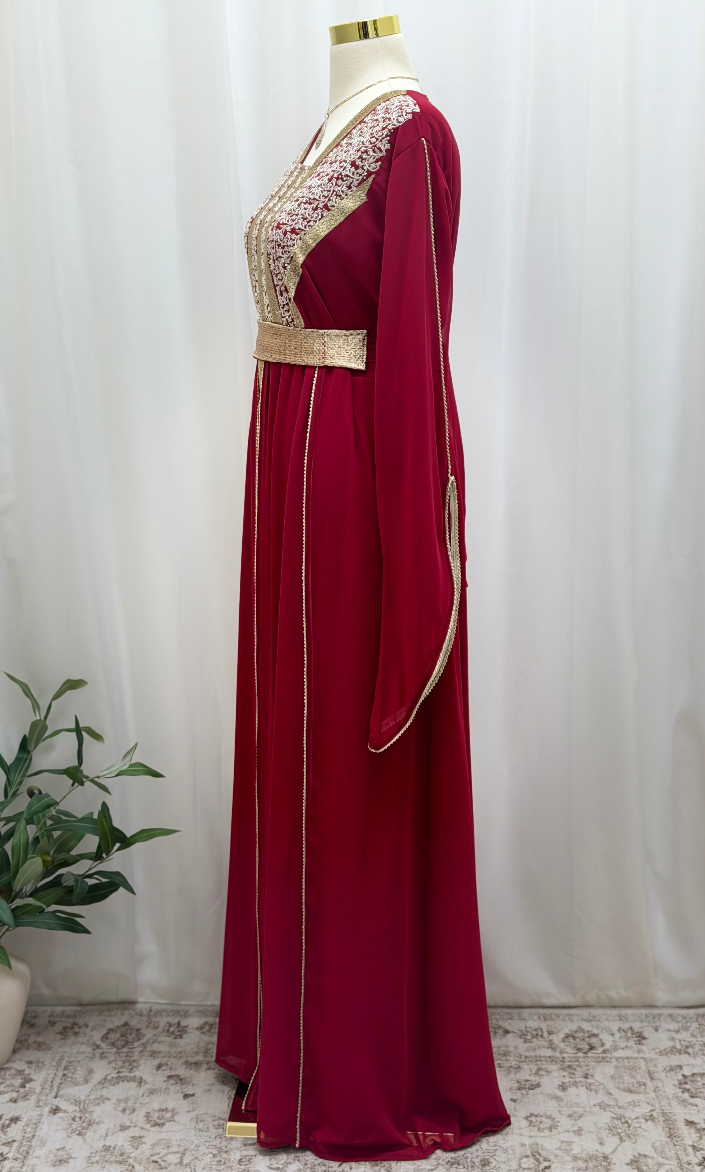 Golden Whisper Caftan
