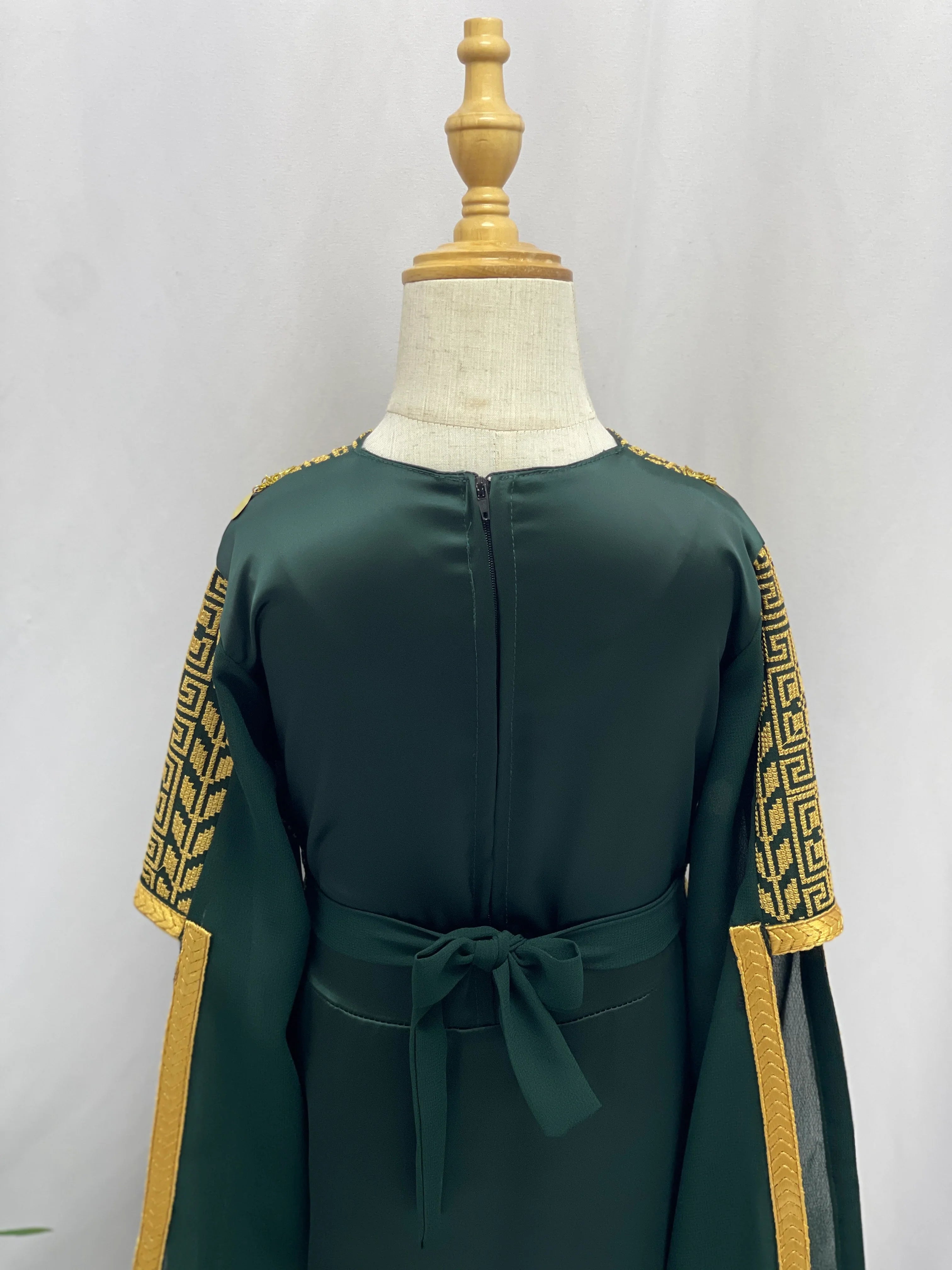 Heritage Coin Embroidered Girls Thobe Set