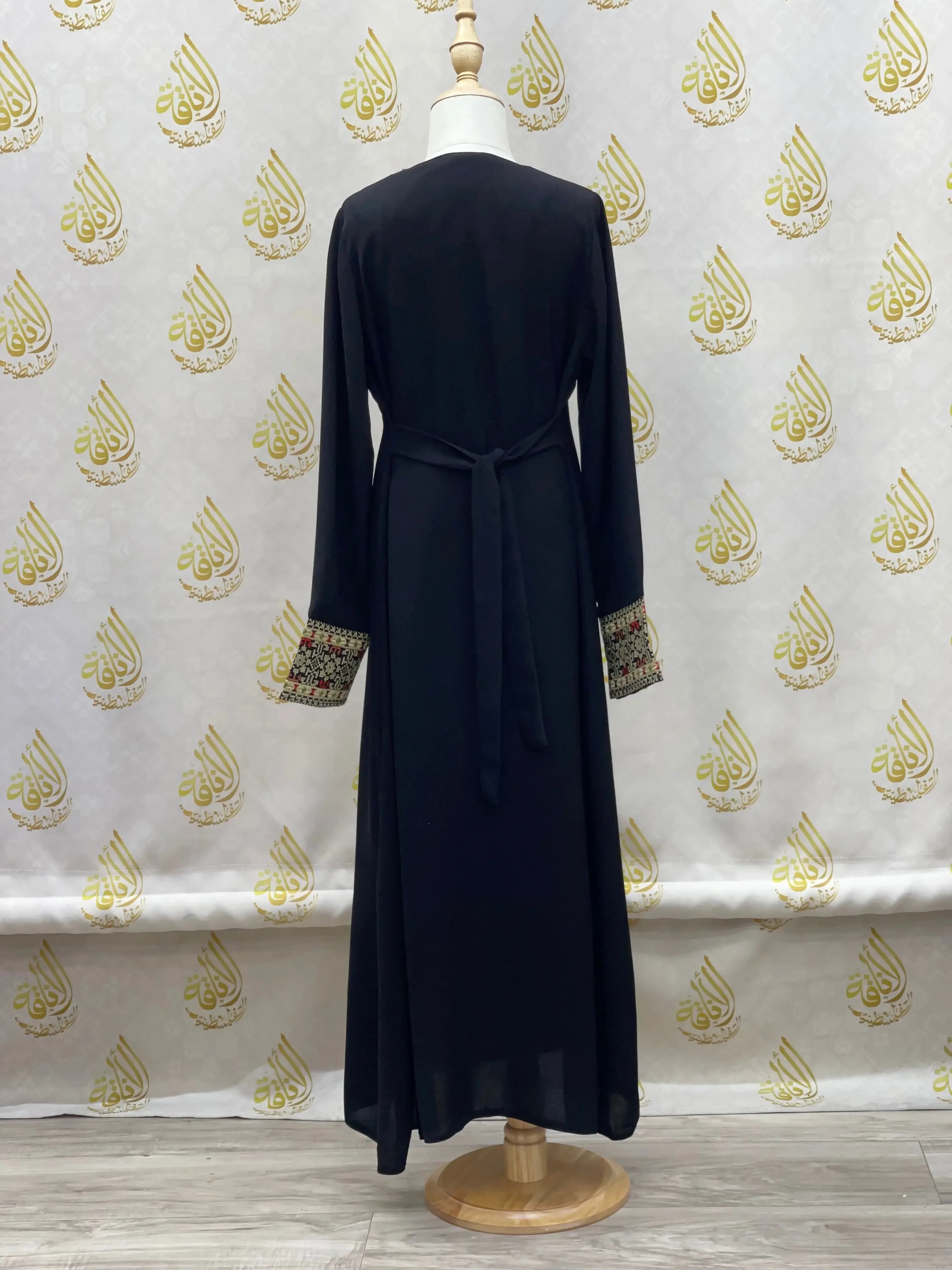 Girls Embroidered Abaya - Palestinian Elegance