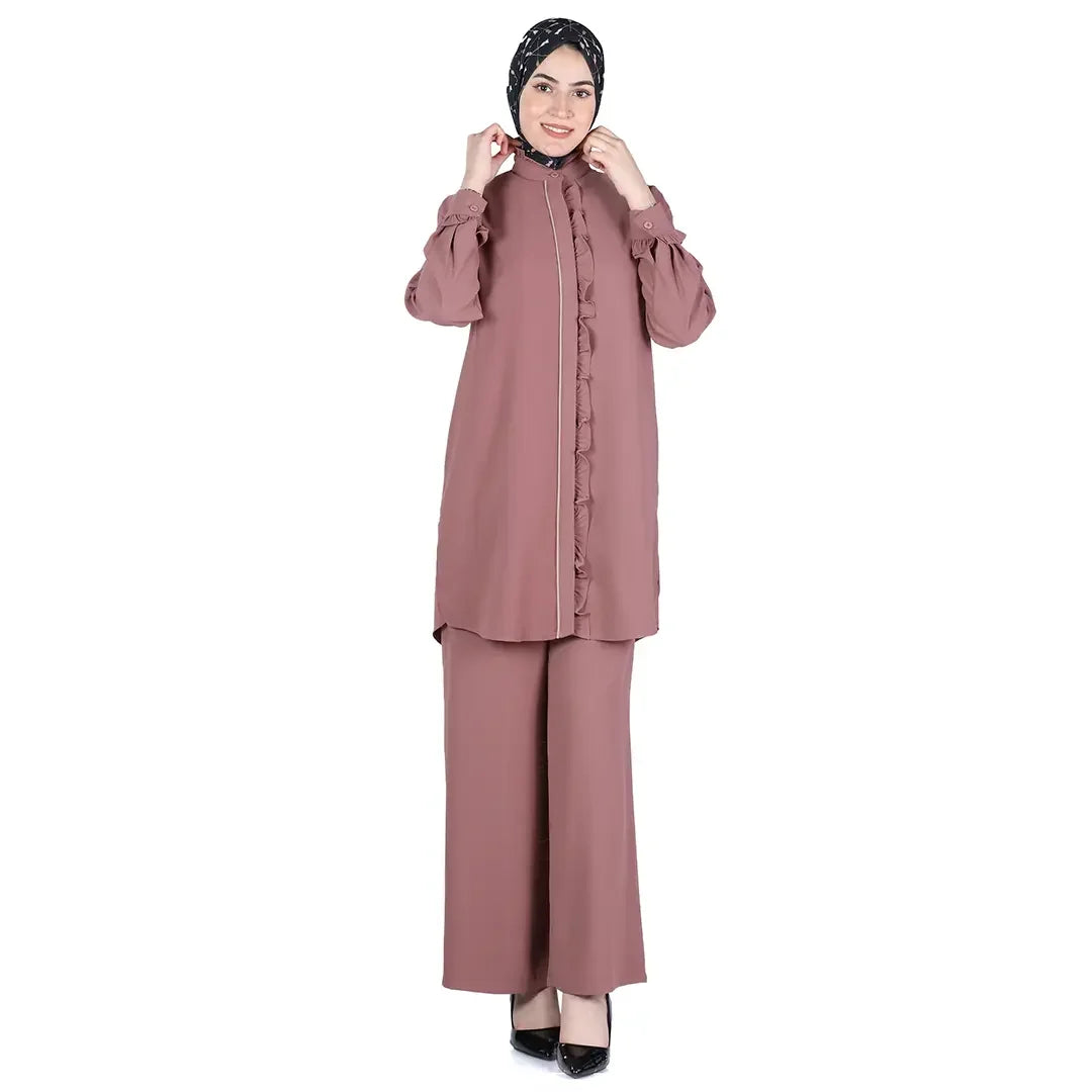 Trendy 2pcs Set - Versatile High-Quality Fashion for Every Occasion Palestinian Elegance