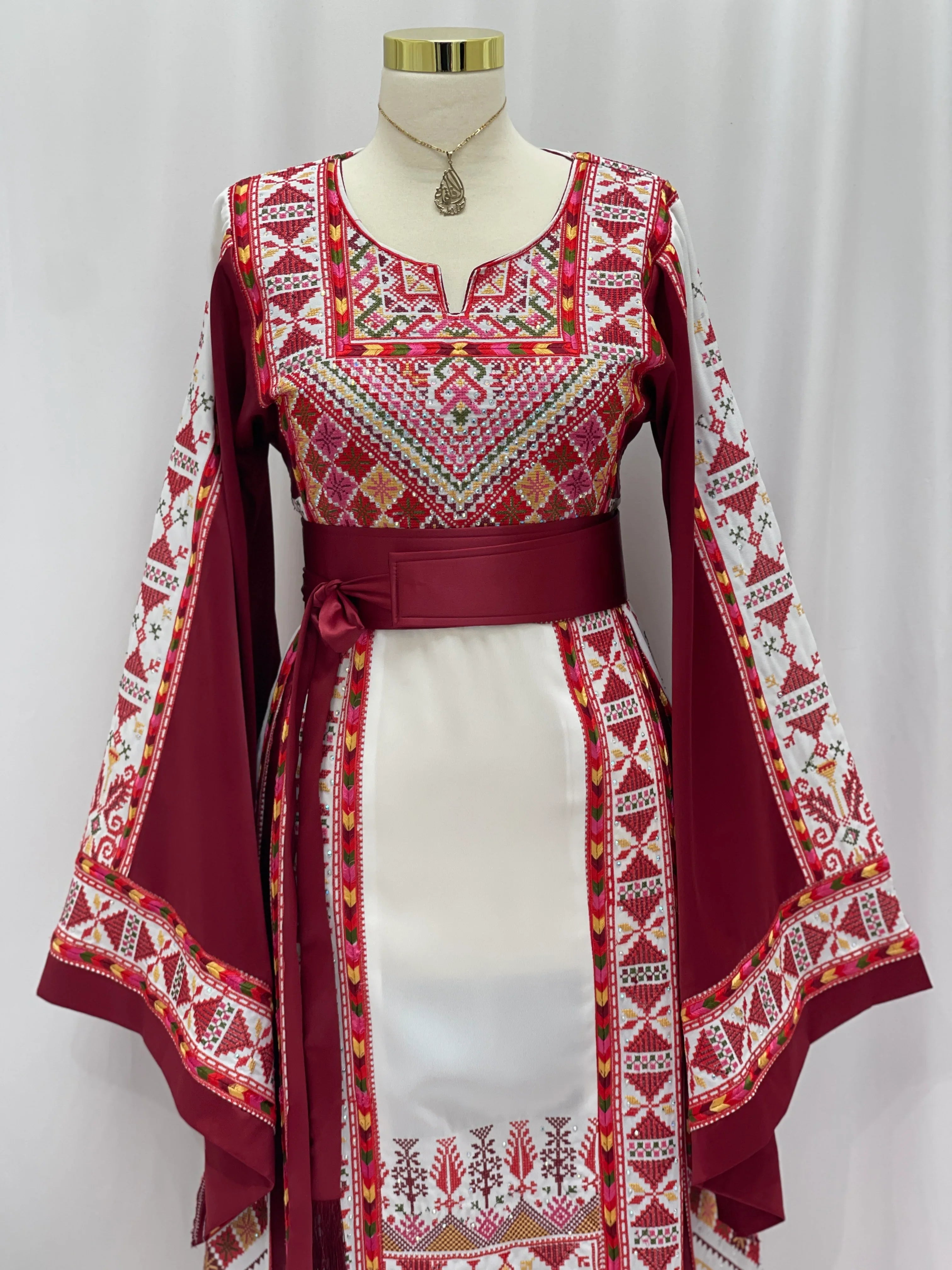 Thuraya Heritage Embroidered Thobe