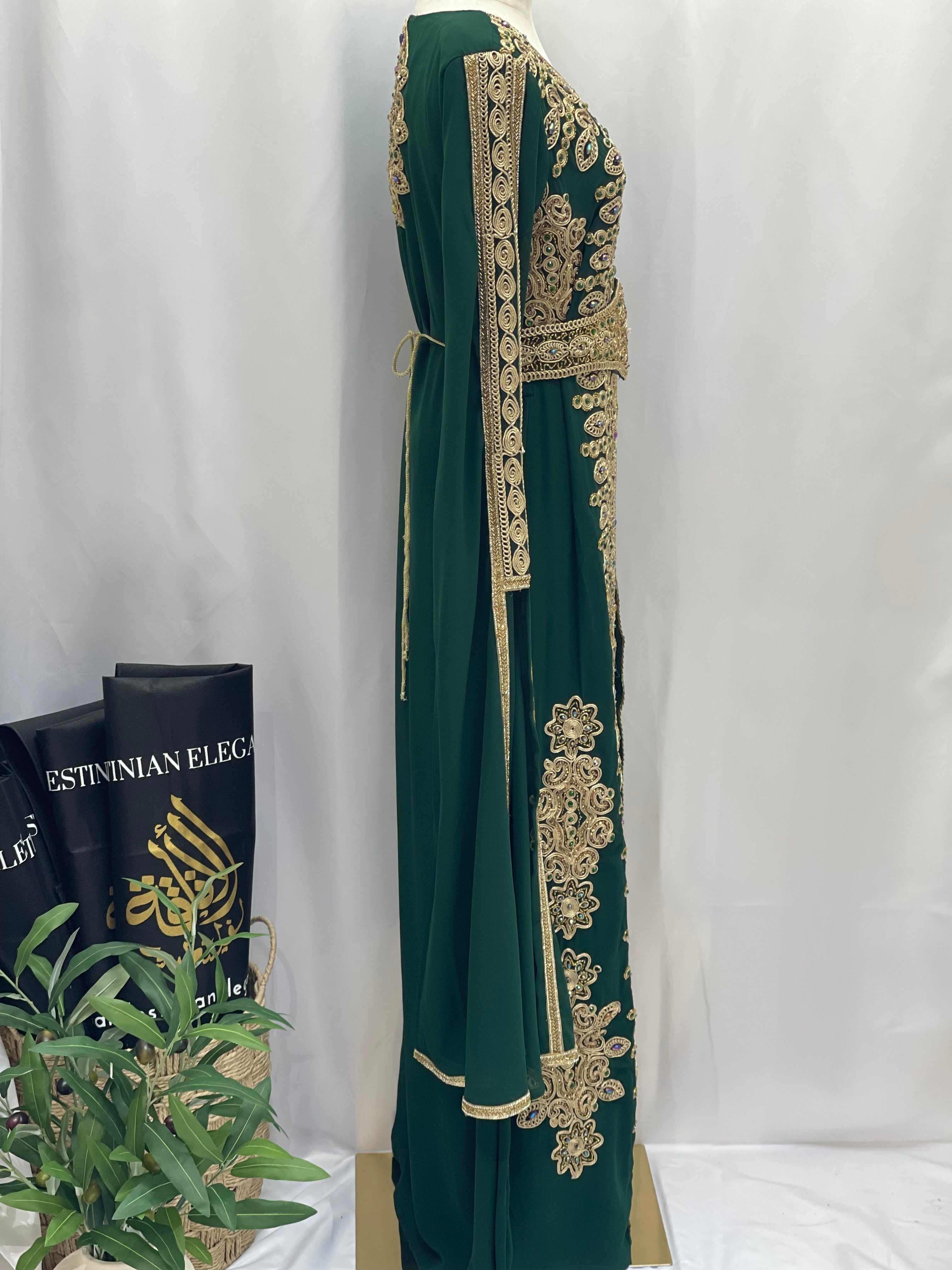 Fancy Kaftan: Stylish Elegance and Versatile Luxury Palestinian Elegance