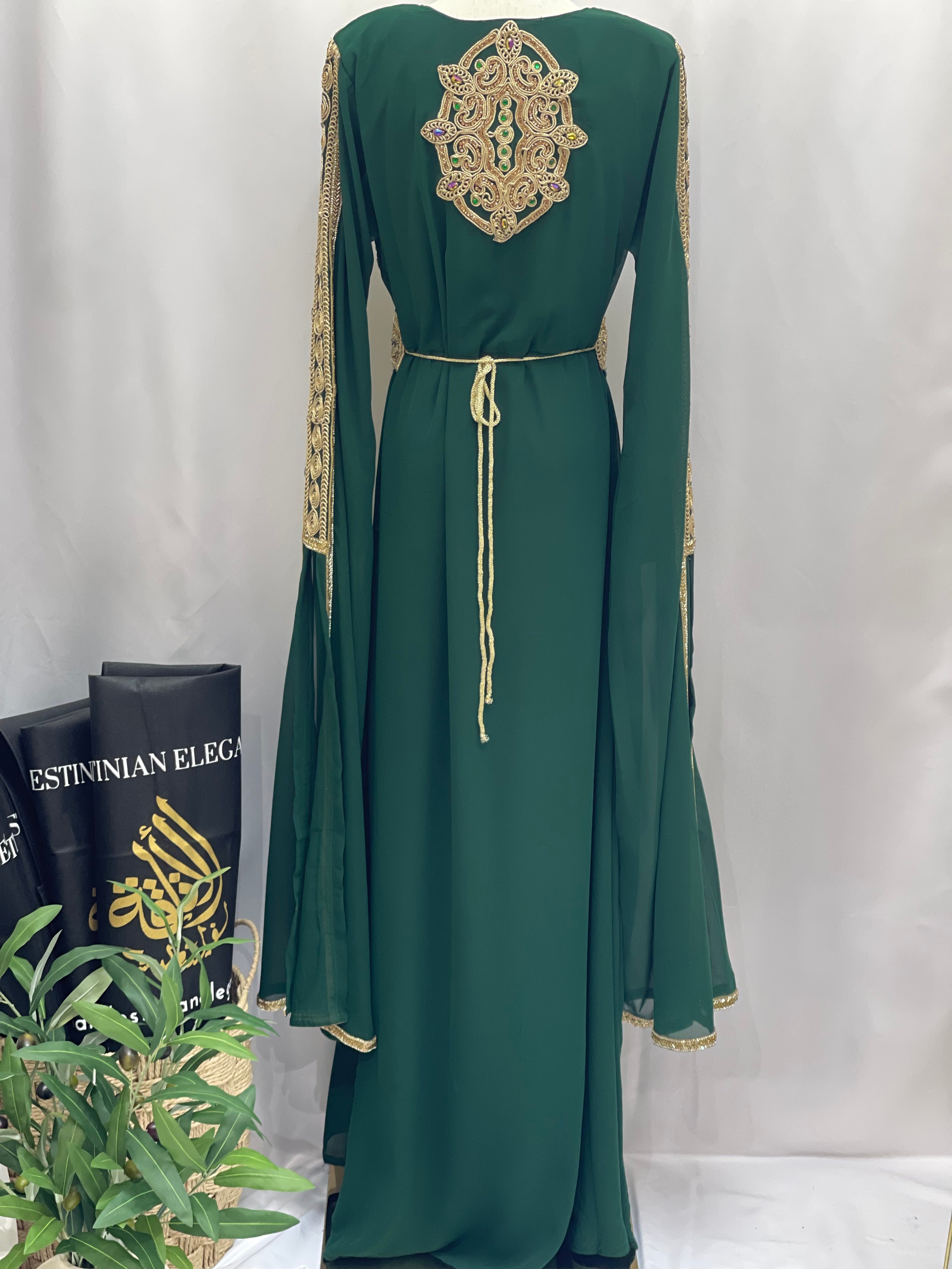 Fancy Kaftan: Stylish Elegance and Versatile Luxury Palestinian Elegance