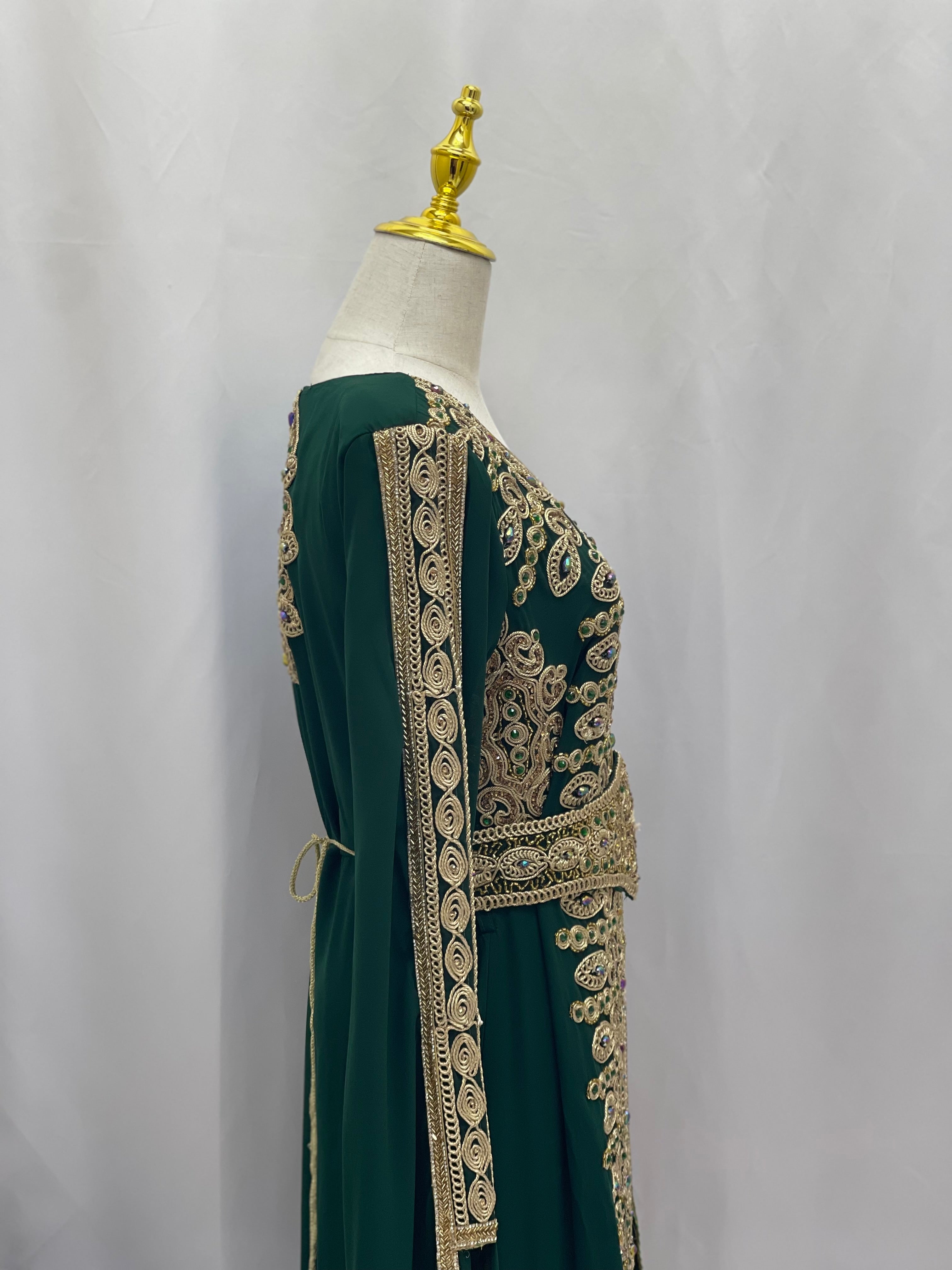 Fancy Kaftan: Stylish Elegance and Versatile Luxury Palestinian Elegance