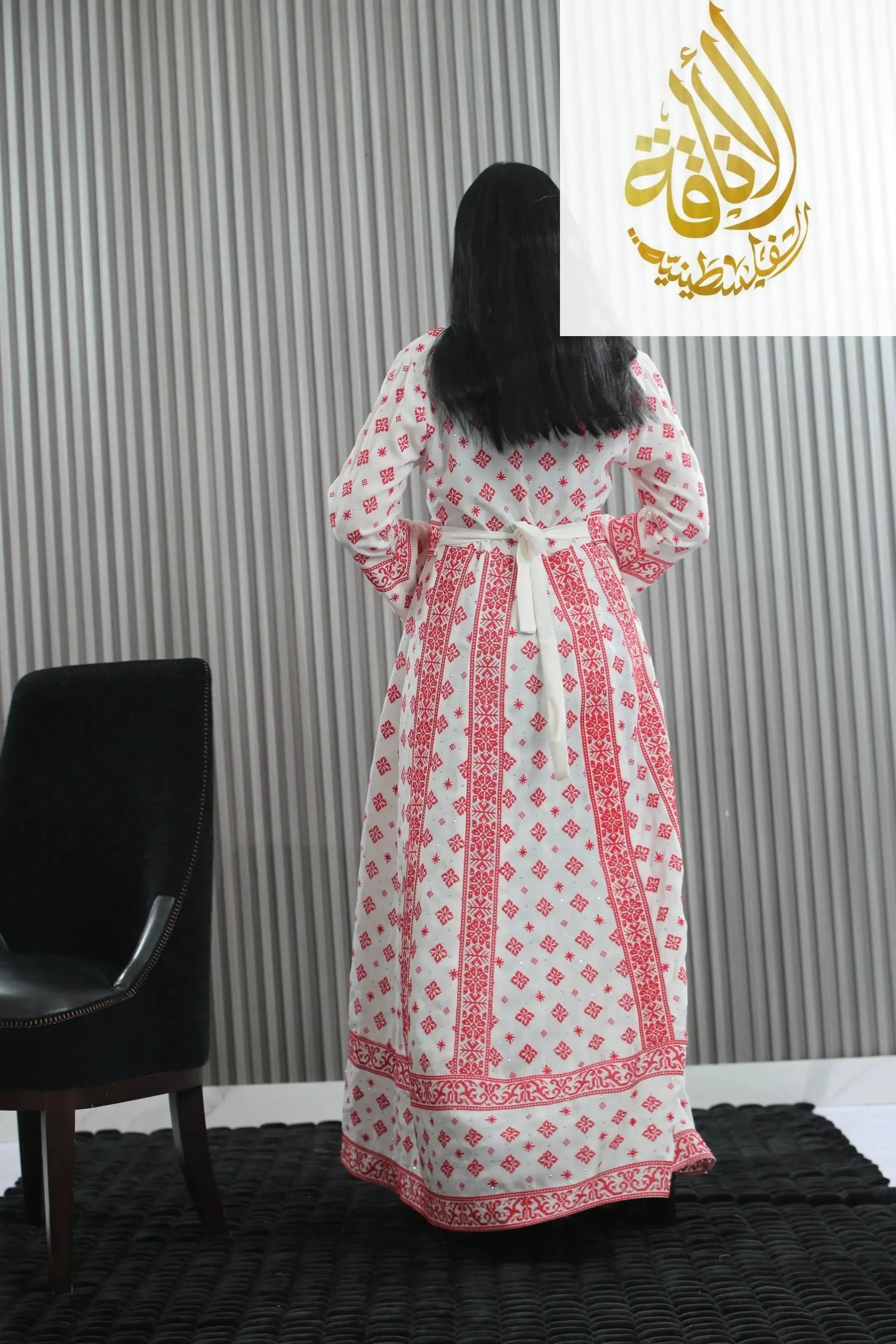 Full Embroidered Thoub | Traditional Elegance Meets Modern Style Palestinian Elegance