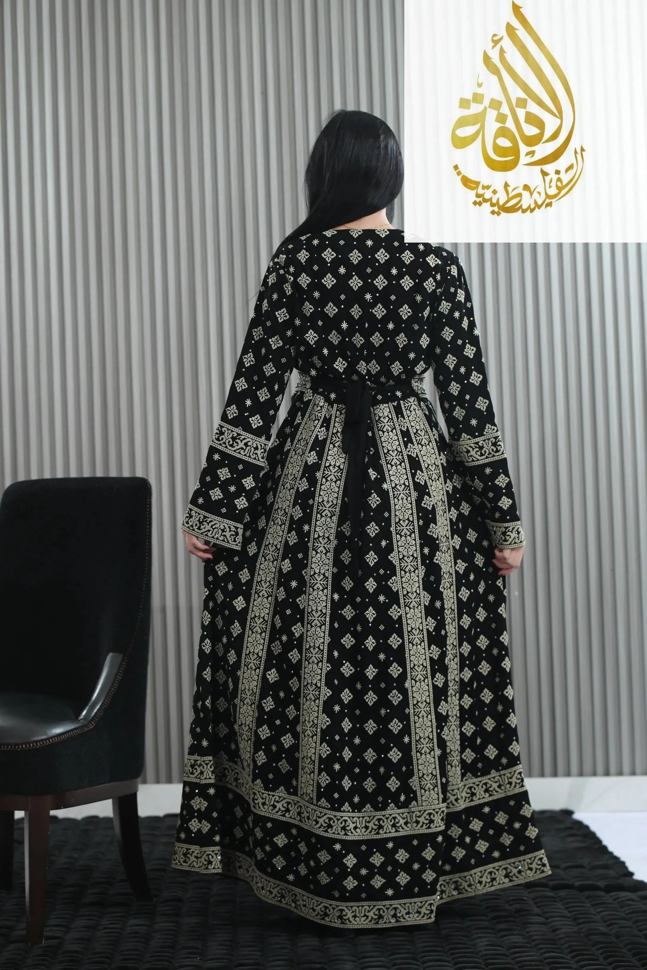 Full Embroidered Thoub | Traditional Elegance Meets Modern Style Palestinian Elegance