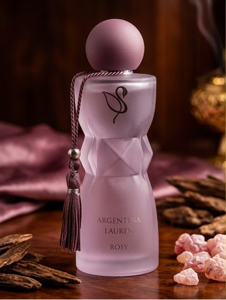 Argentina Lauren Rosy Perfume Spray – 100ml | Exquisite Pink Floral & Rich Oud