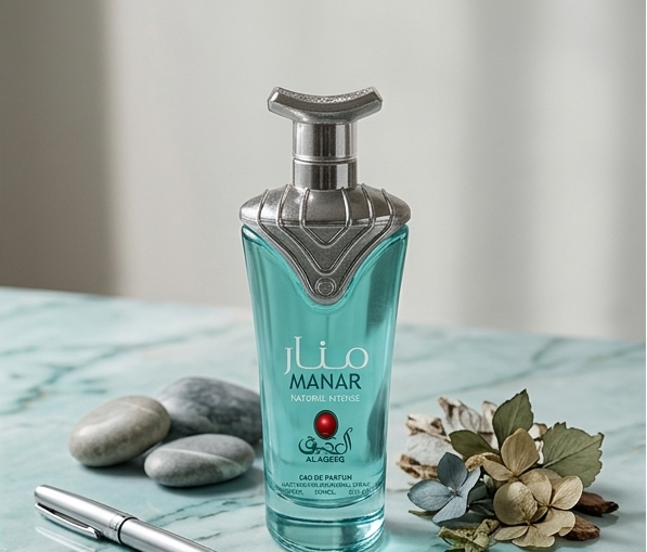 Manar Natural Intense Perfume Spray – 100ml | Fresh Aquatic Fragrance