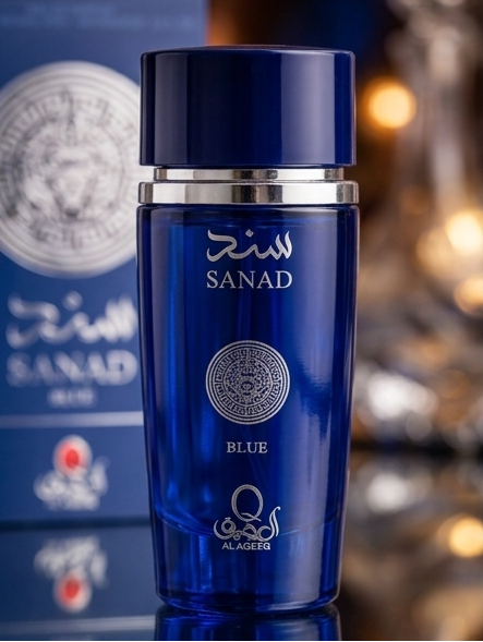 Sanad Blue Perfume Spray – 100ml | Fresh Aquatic & Deep Woody Elegance