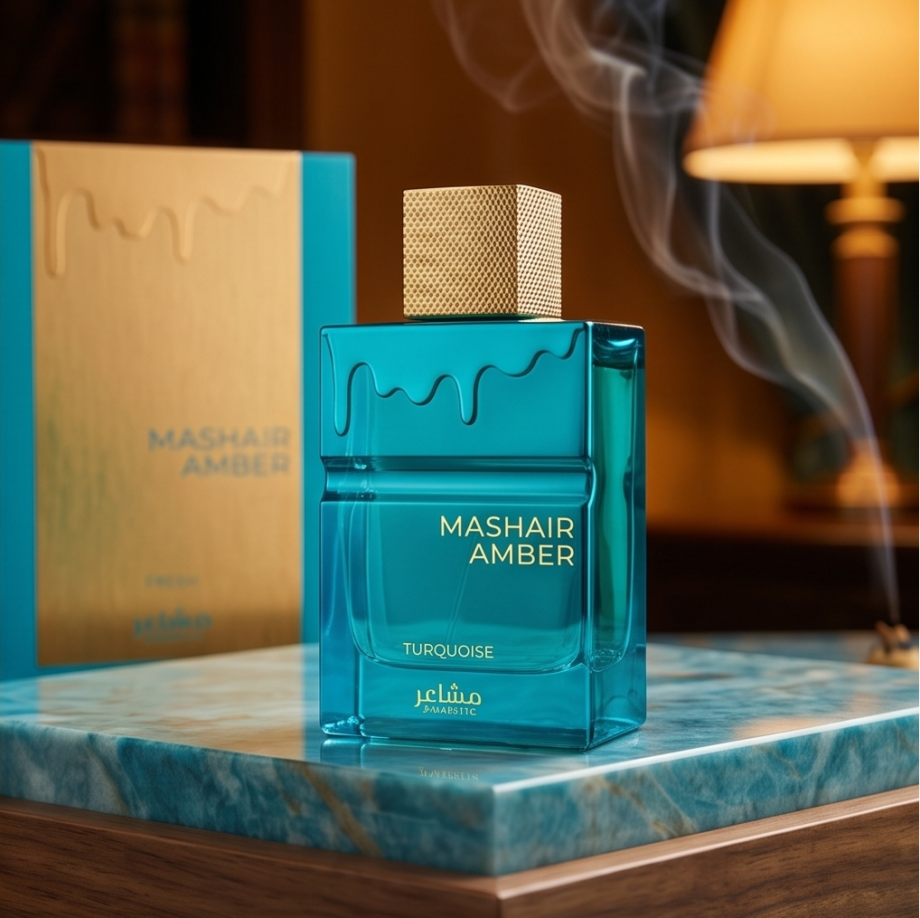 Mashair Amber Turquoise Fresh – 100ml Eau de Parfum
