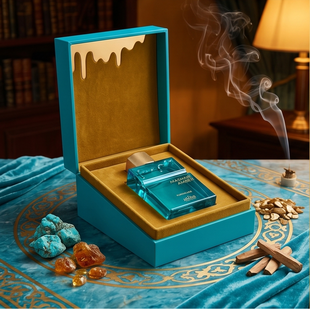 Mashair Amber Turquoise Fresh – 100ml Eau de Parfum