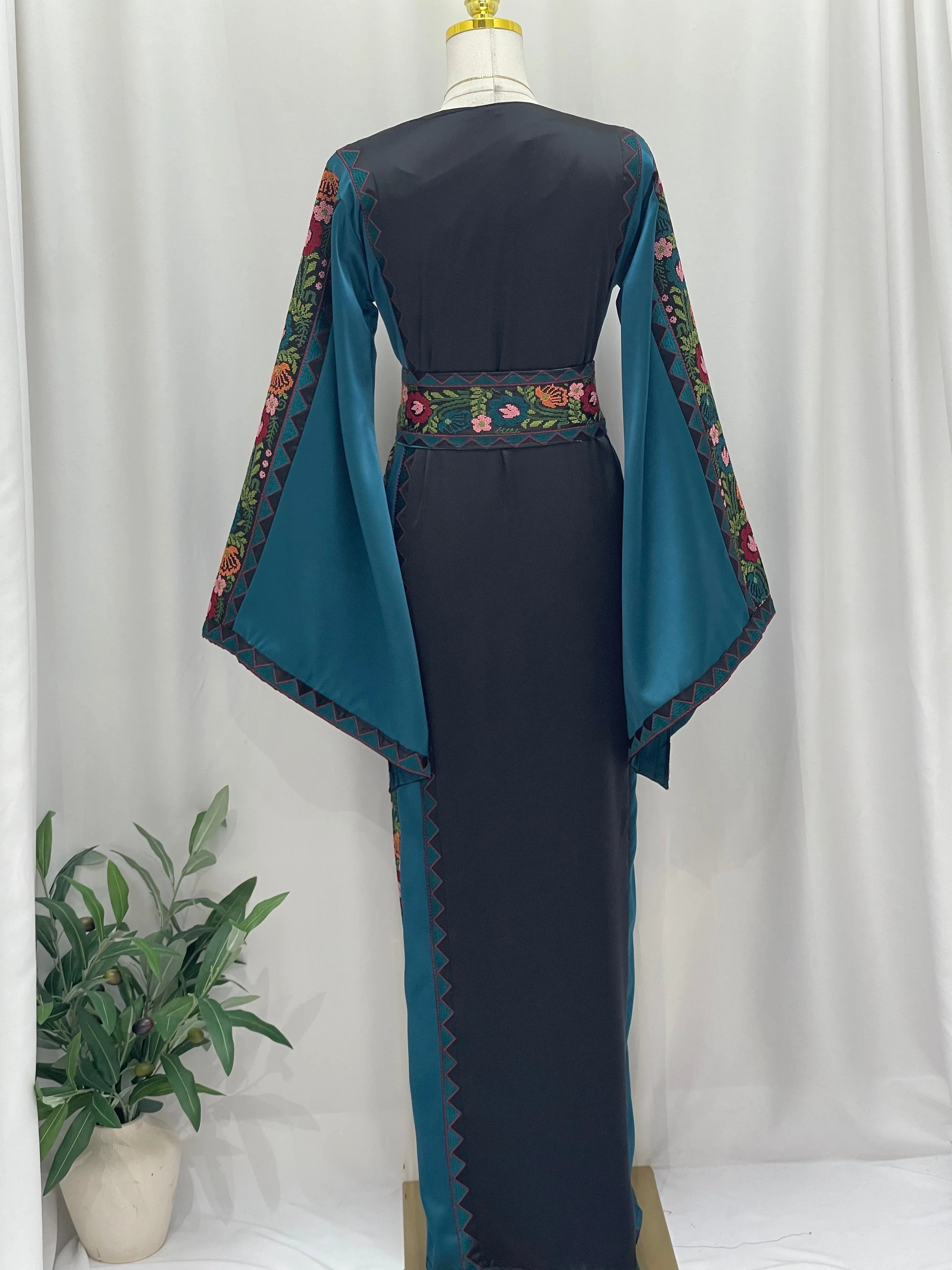 Ghidaa Embroidered Thoub Palestinian Elegance