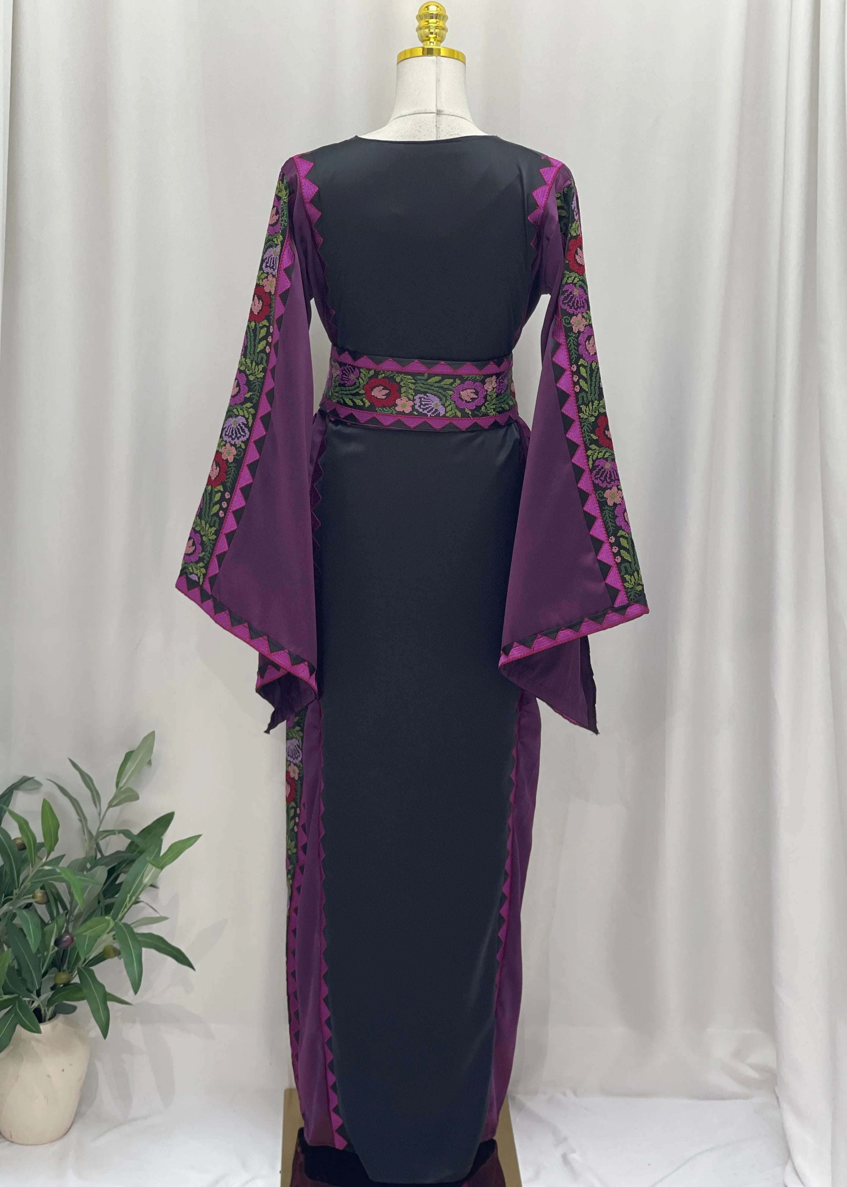 Ghidaa Embroidered Thoub Palestinian Elegance