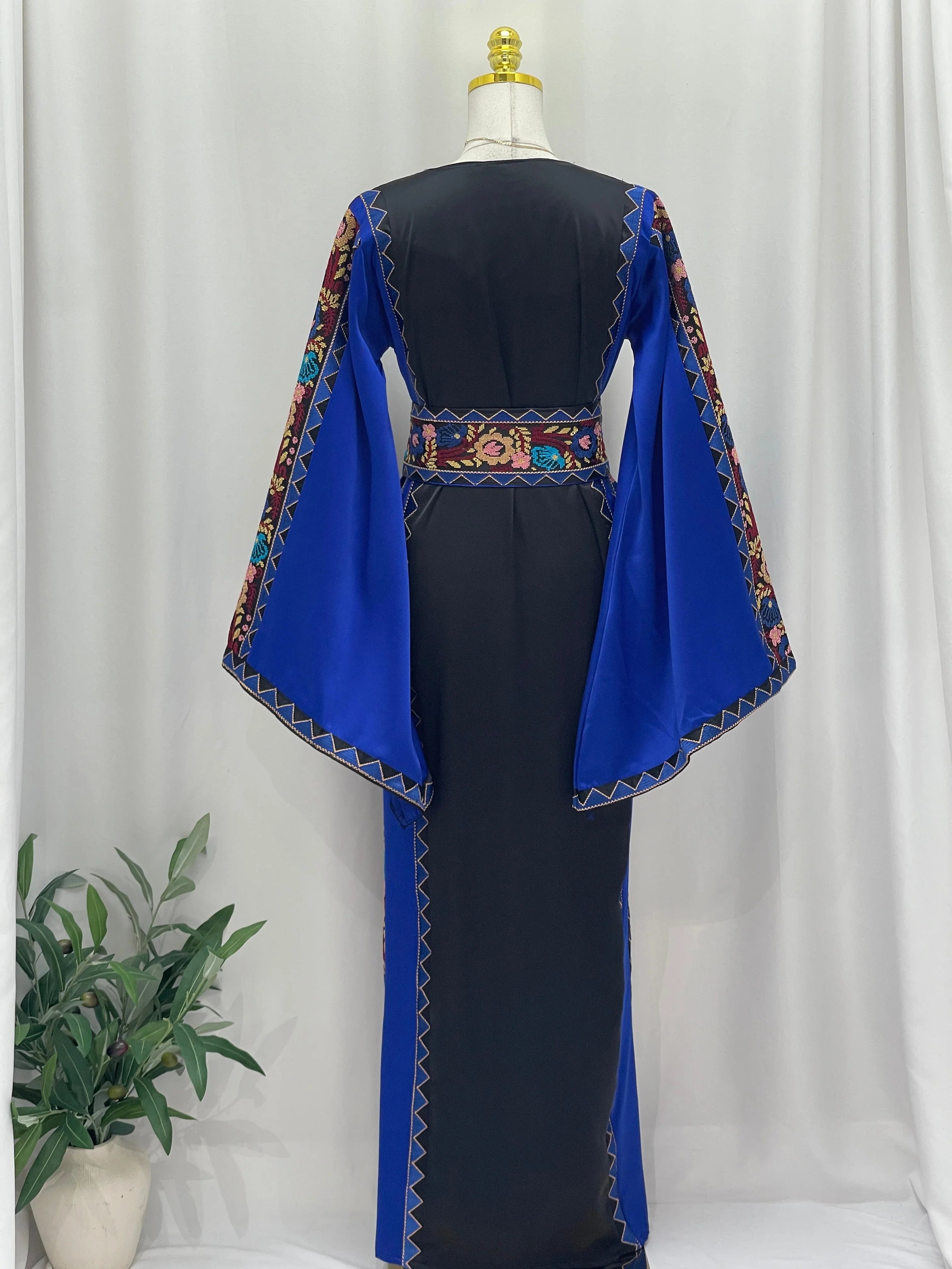 Ghidaa Embroidered Thoub Palestinian Elegance