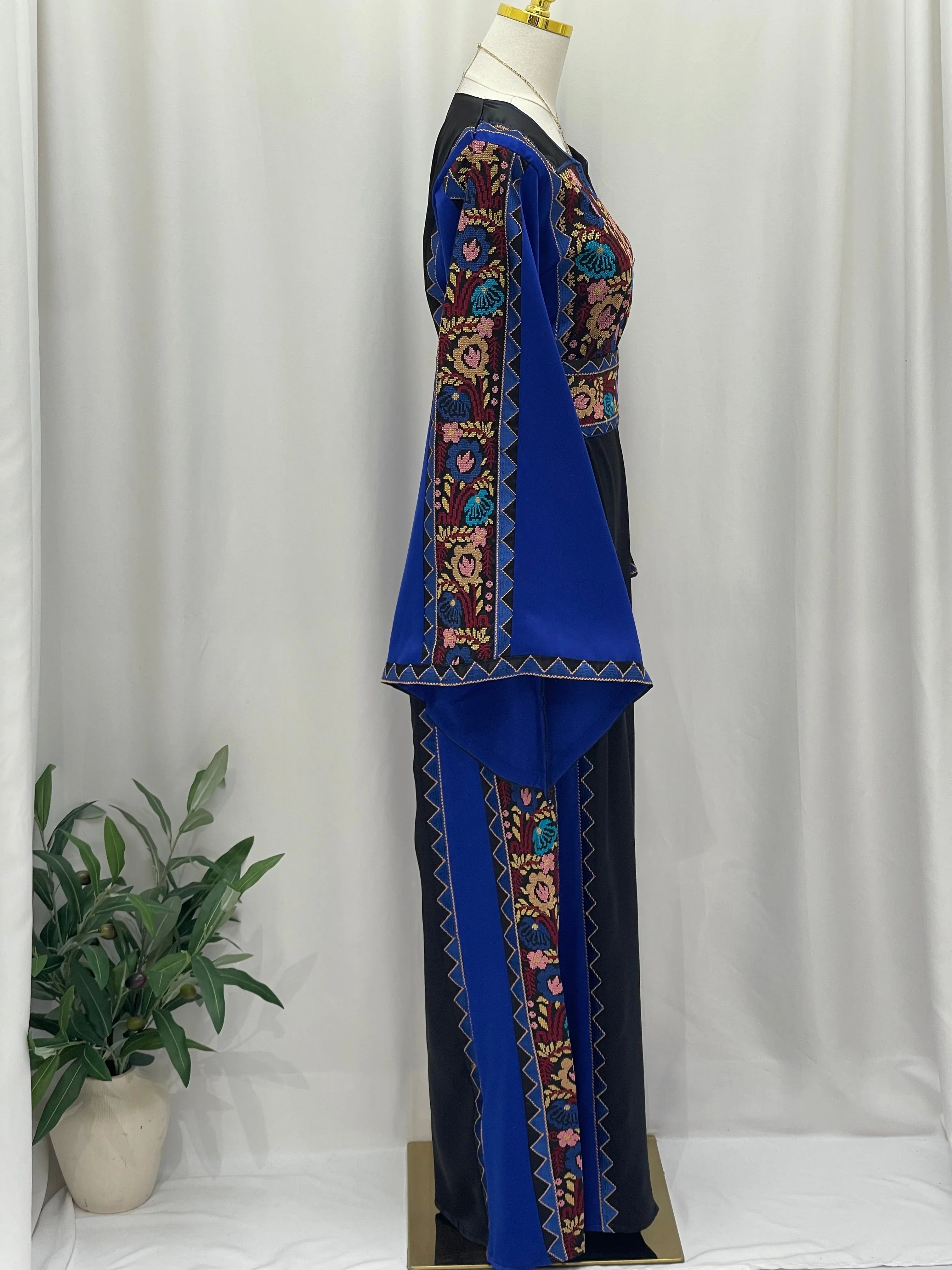 Ghidaa Embroidered Thoub Palestinian Elegance
