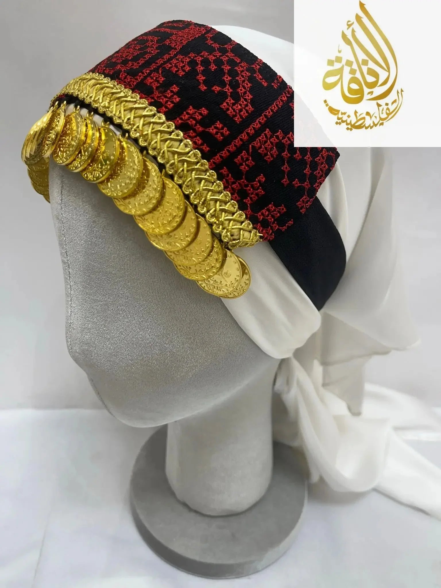 Girls Tatreez Head Lerat: Cultural Elegance and Style for Young Fashionistas Palestinian Elegance