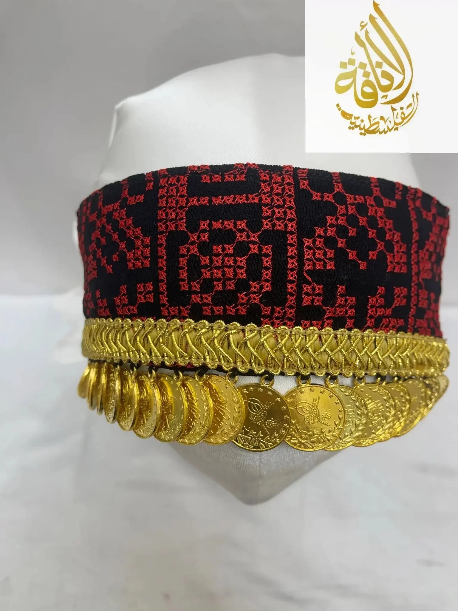 Girls Tatreez Head Lerat: Cultural Elegance and Style for Young Fashionistas Palestinian Elegance