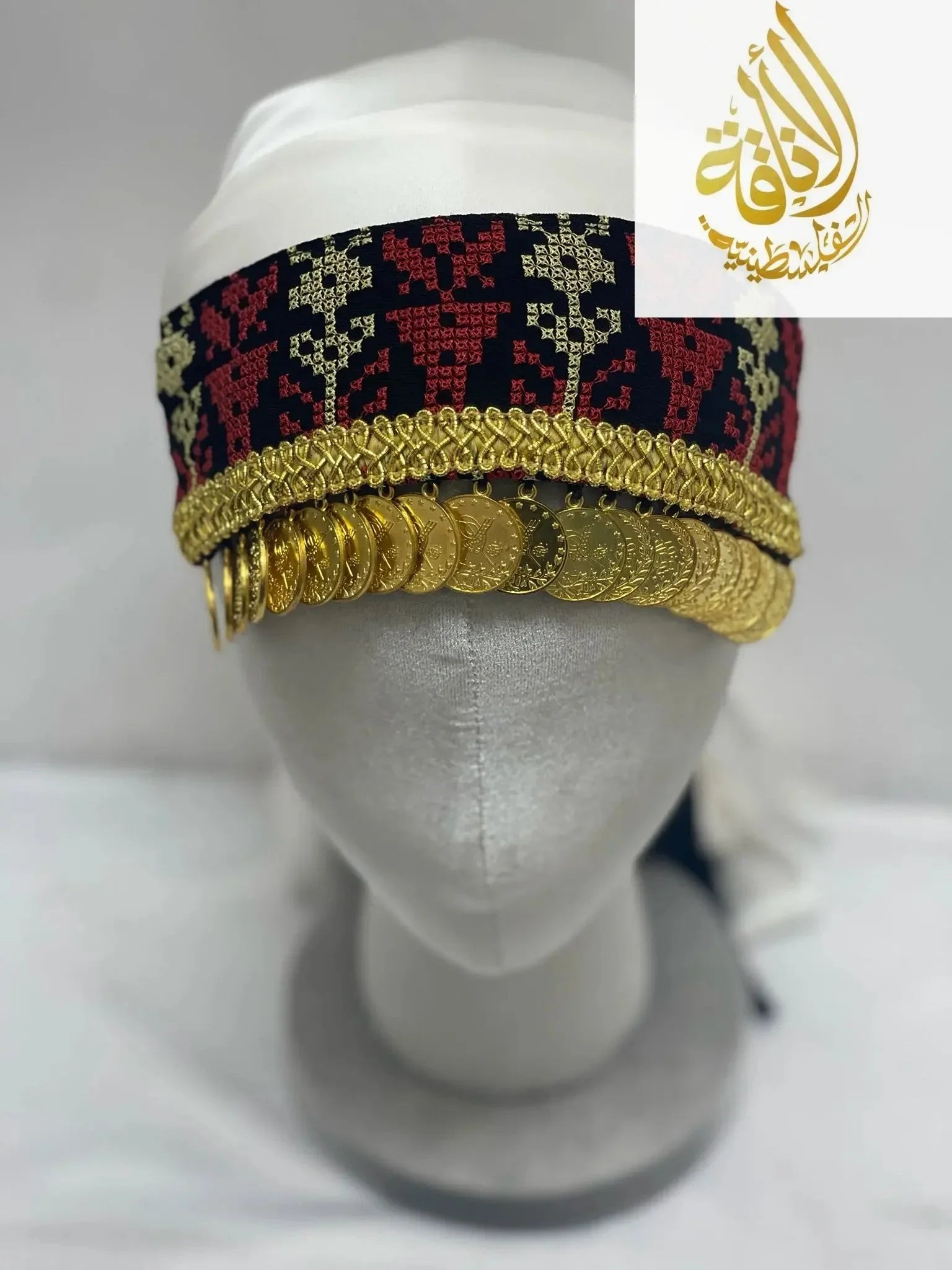 Girls Tatreez Head Lerat: Cultural Elegance and Style for Young Fashionistas Palestinian Elegance
