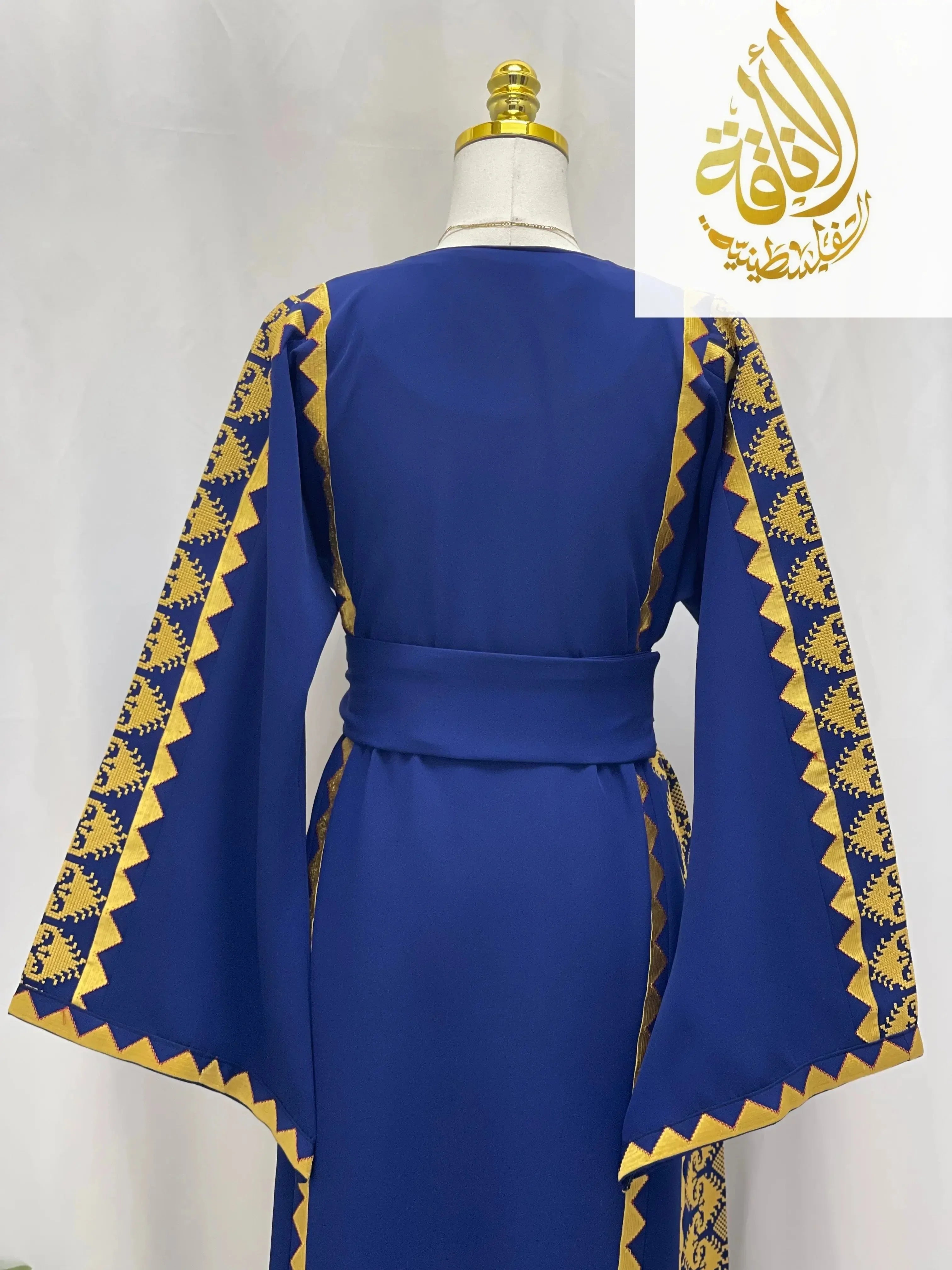 Hiba Royal Embroidered Thoub - Elegance & Tradition - Palestinian Elegance