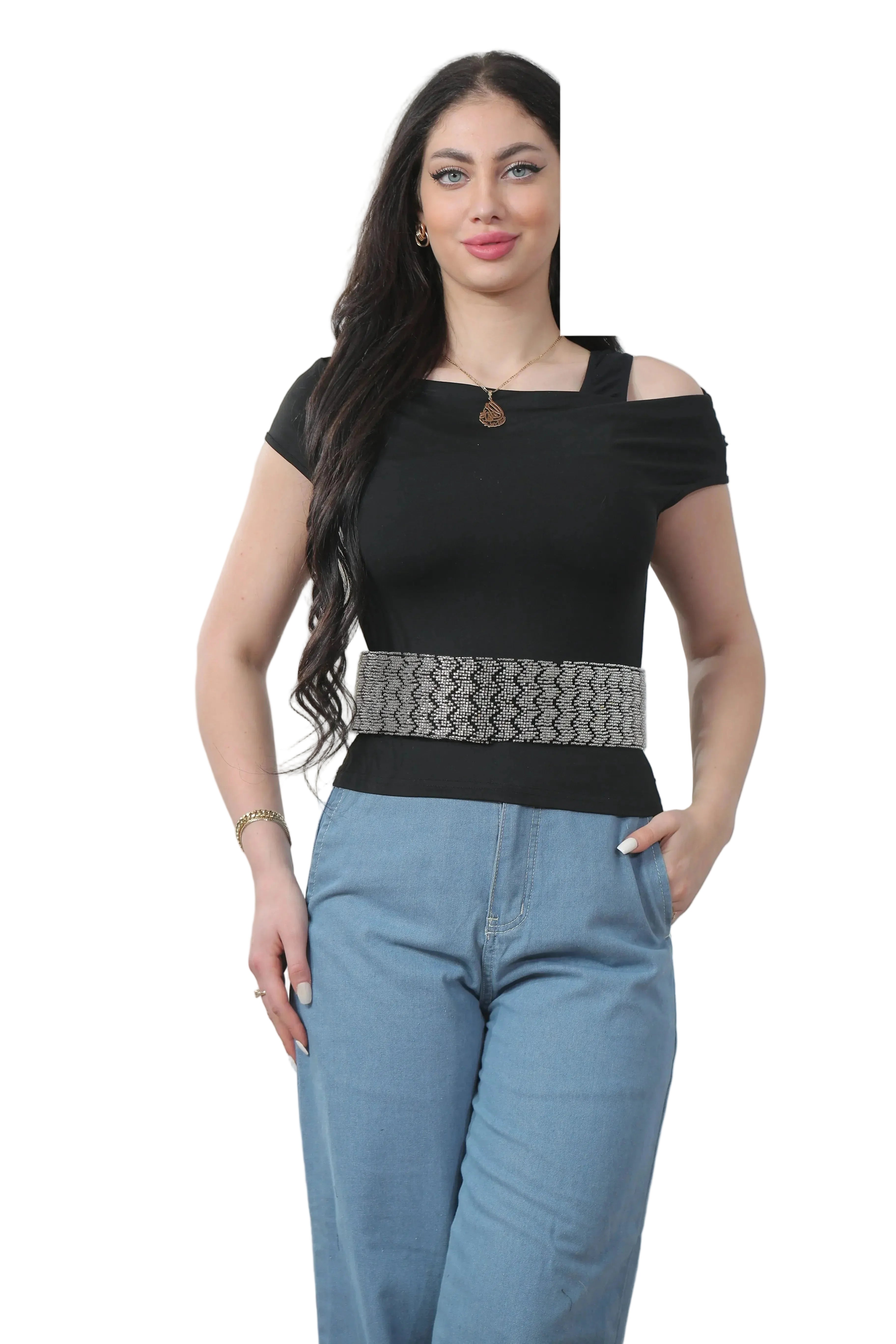 High Quality Beads Belt – Elegant & Versatile Accessory - Palestinian Elegance