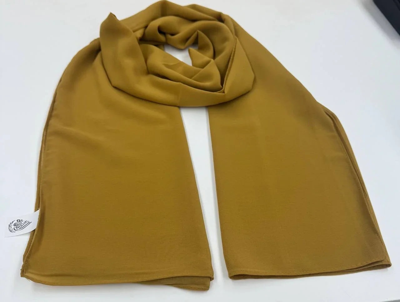 High Quality Chiffon Hjiab: Gives Your Outfit A Graceful Touch - Palestinian Elegance