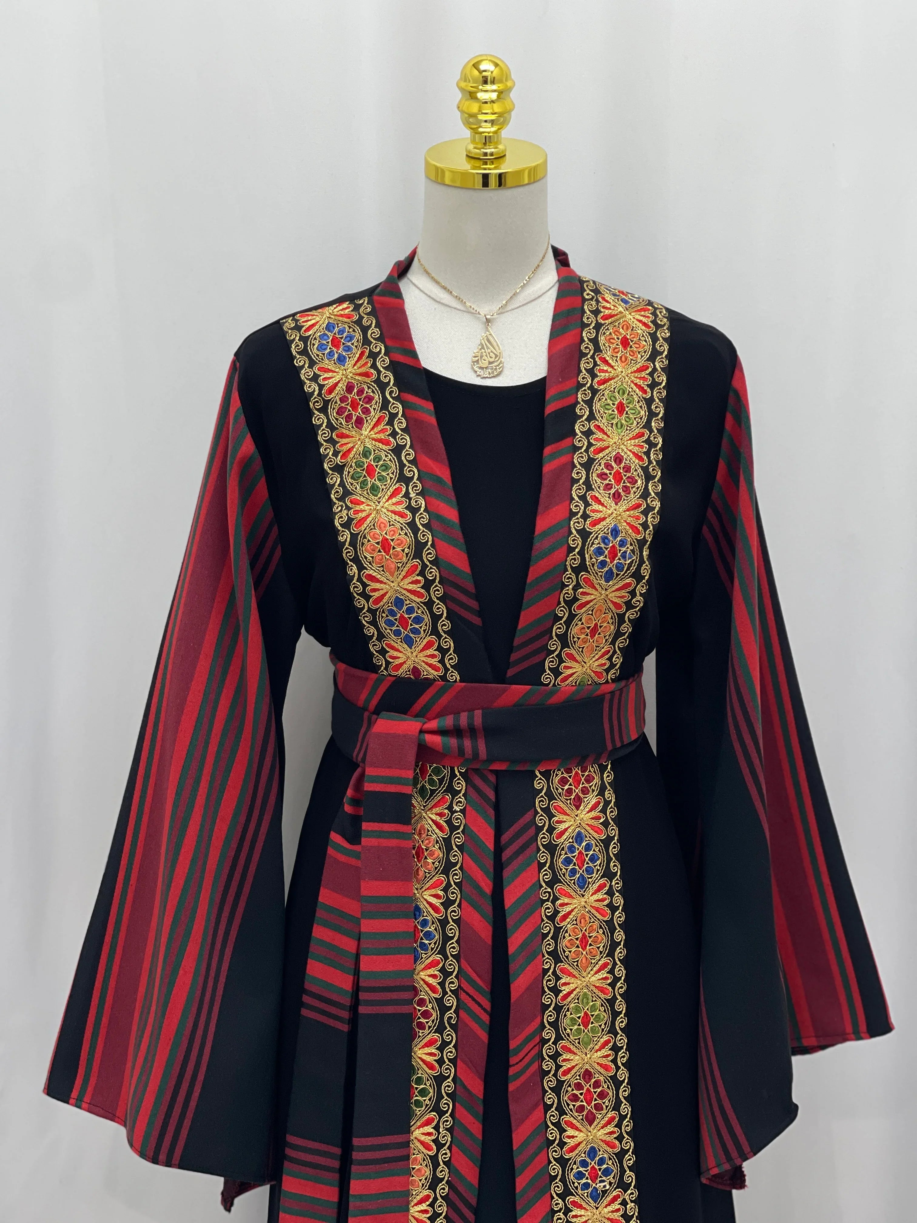 Al-Majdal Embroidered Cardigan