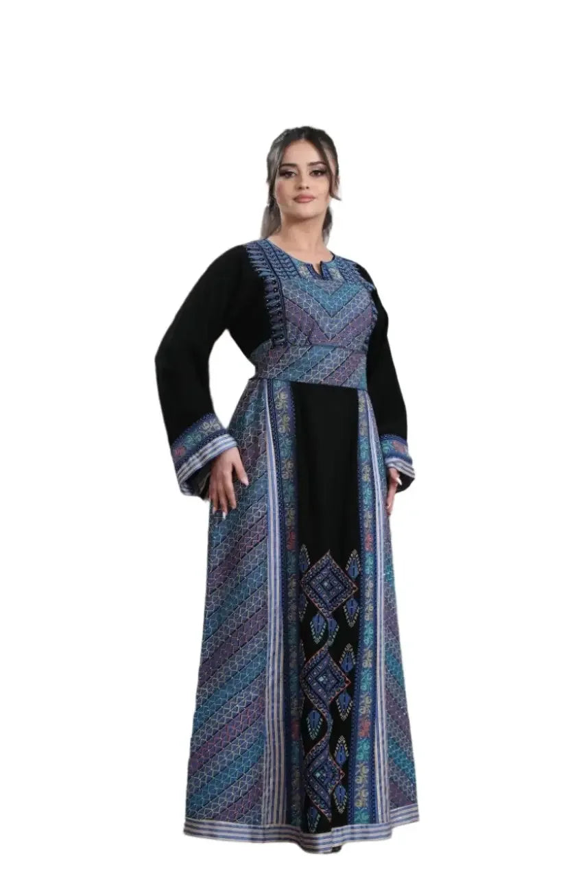 Salma Embroidery Thoub: Elegance and Exquisite Craftsmanship Palestinian Elegance