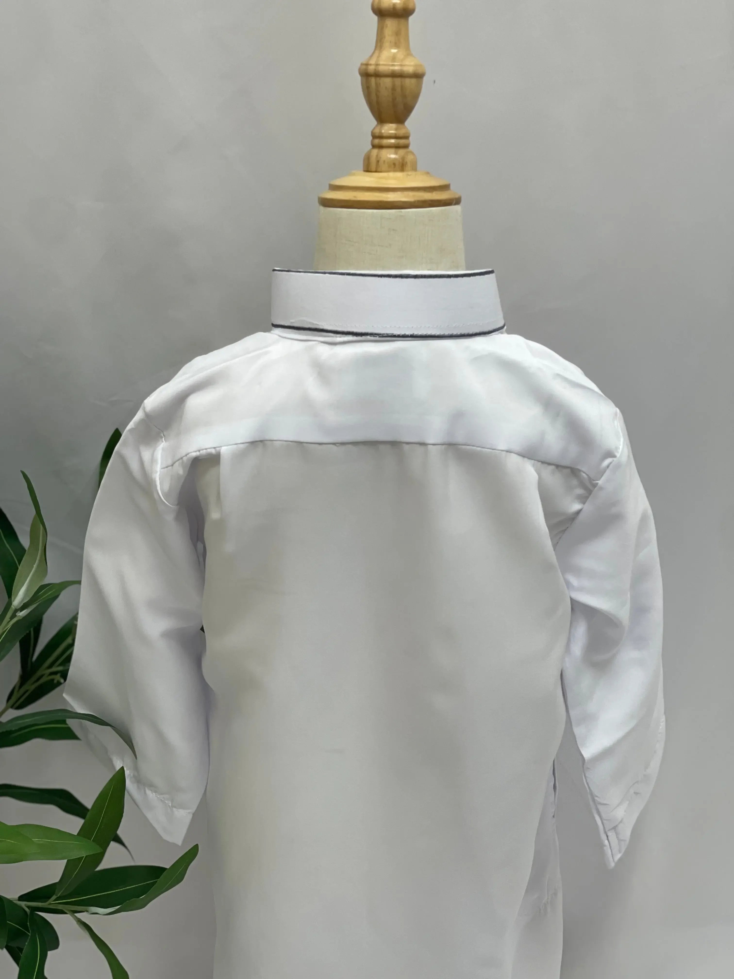 Kids' High-Quality Thobe - Durable Stitching, Multi Sizes & Variants Palestinian Elegance