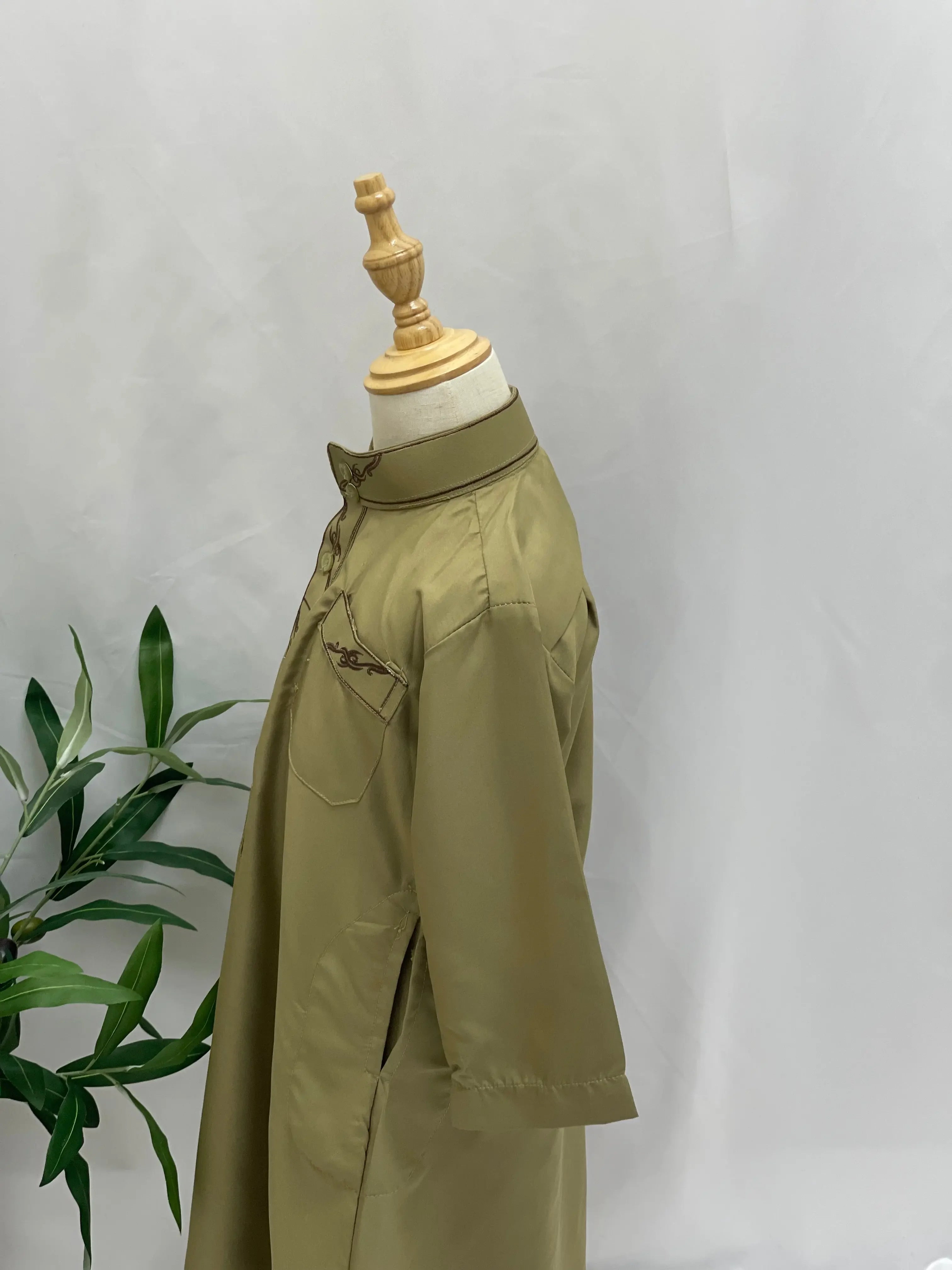 Kids' High-Quality Thobe - Durable Stitching, Multi Sizes & Variants Palestinian Elegance