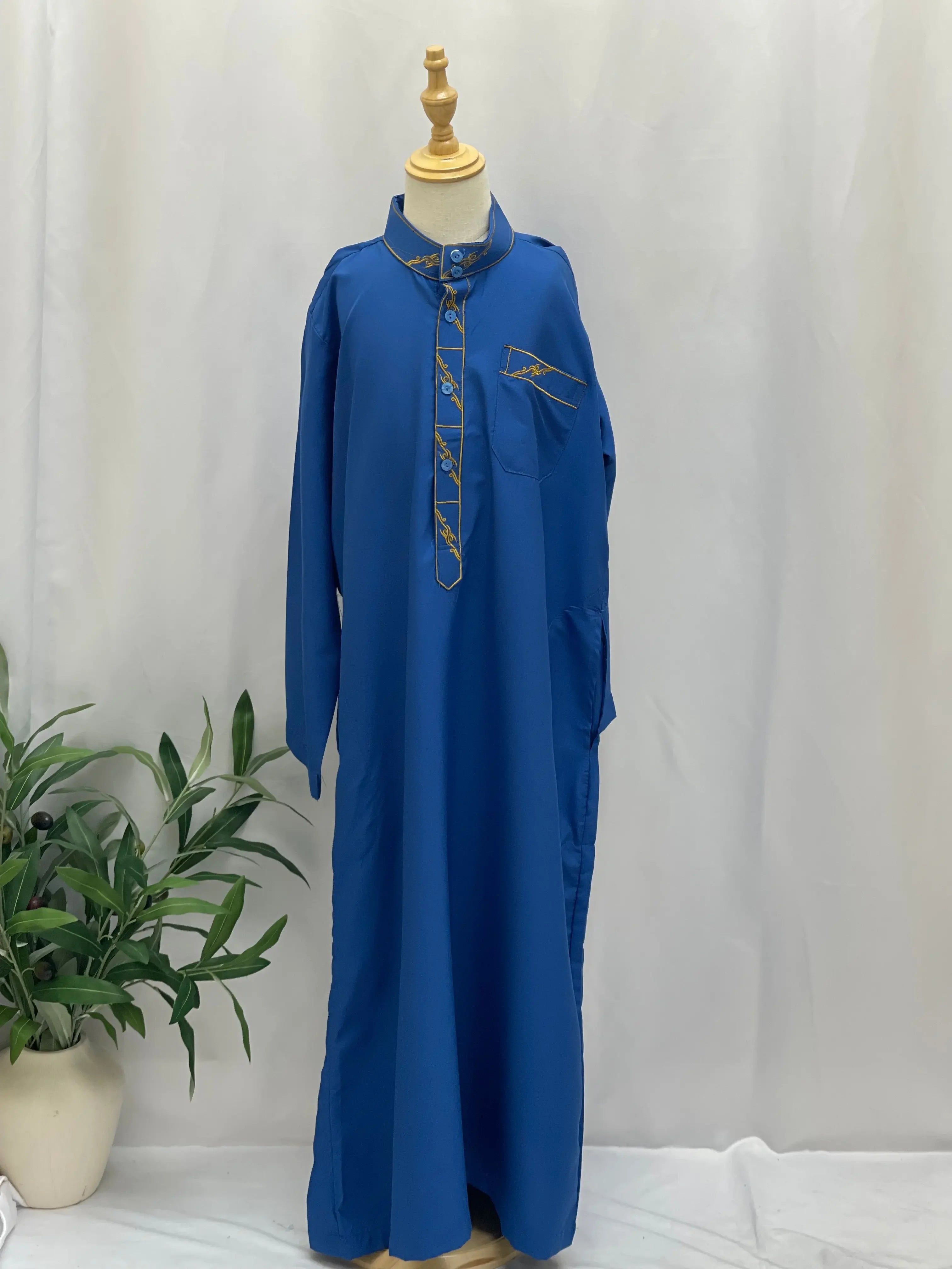 Kids' High-Quality Thobe - Durable Stitching, Multi Sizes & Variants Palestinian Elegance
