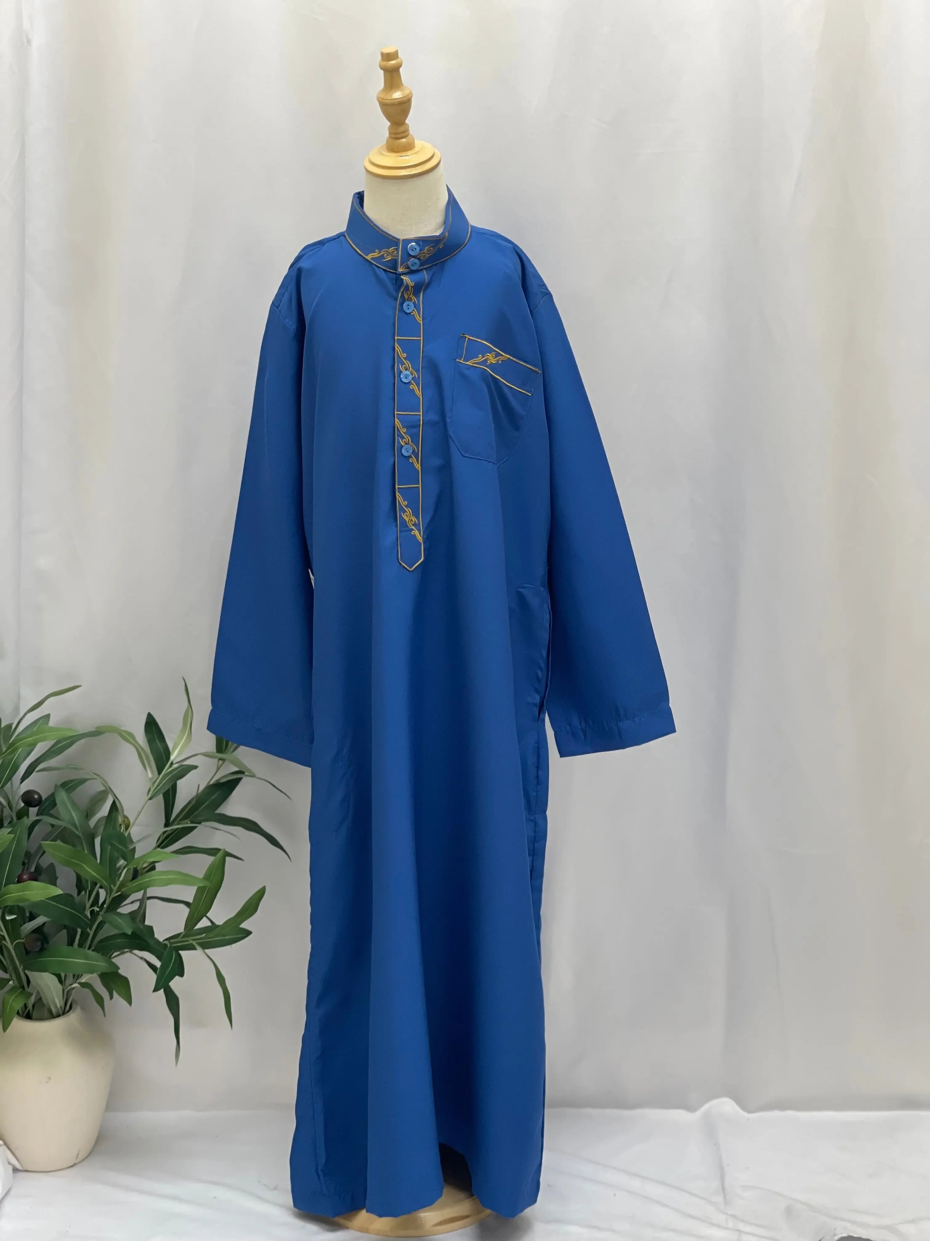 Kids' High-Quality Thobe - Durable Stitching, Multi Sizes & Variants Palestinian Elegance