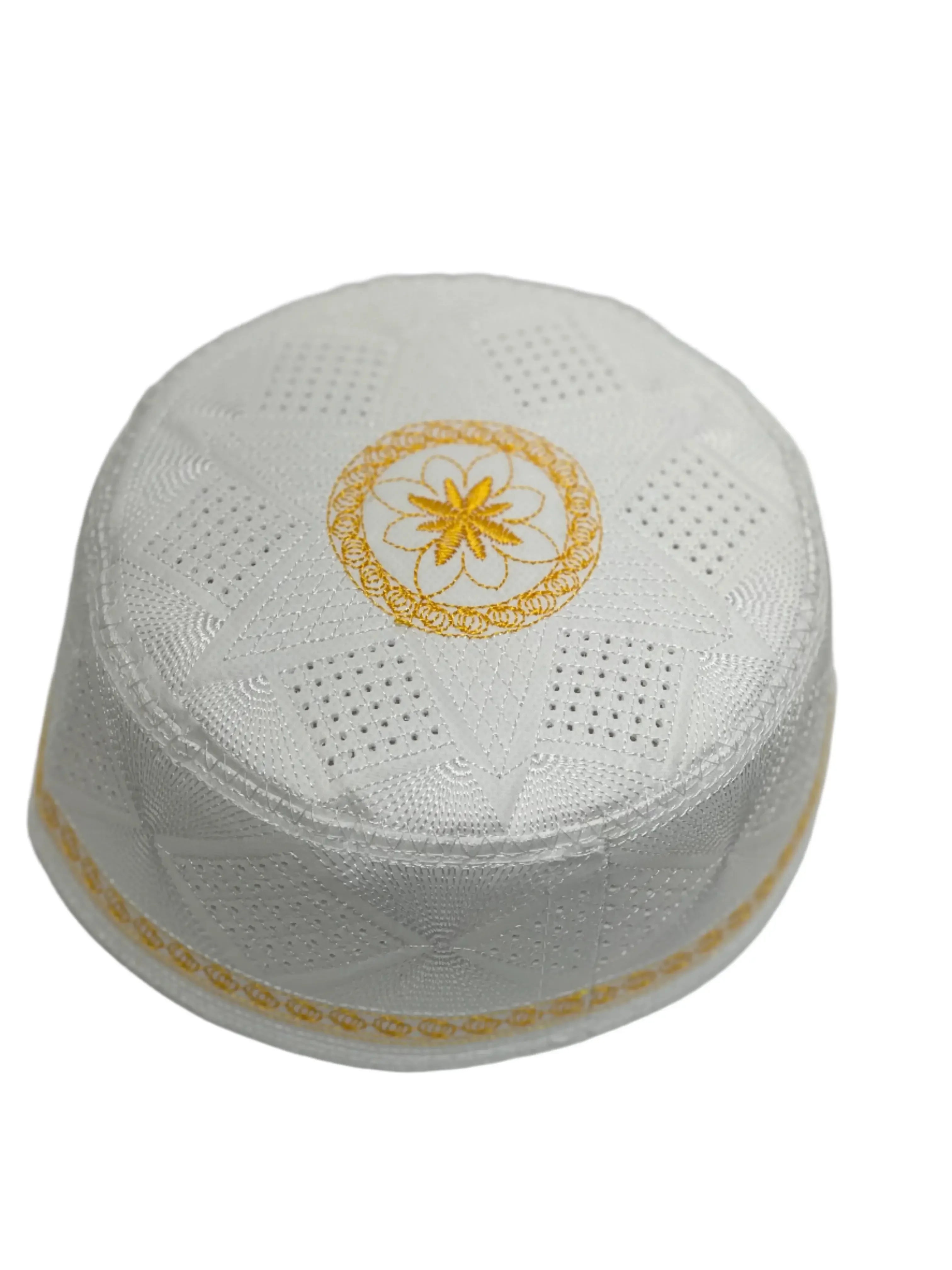 Elegant Men's Traditional Prayer Hat - Premium Quality, Multiple Variants Palestinian Elegance