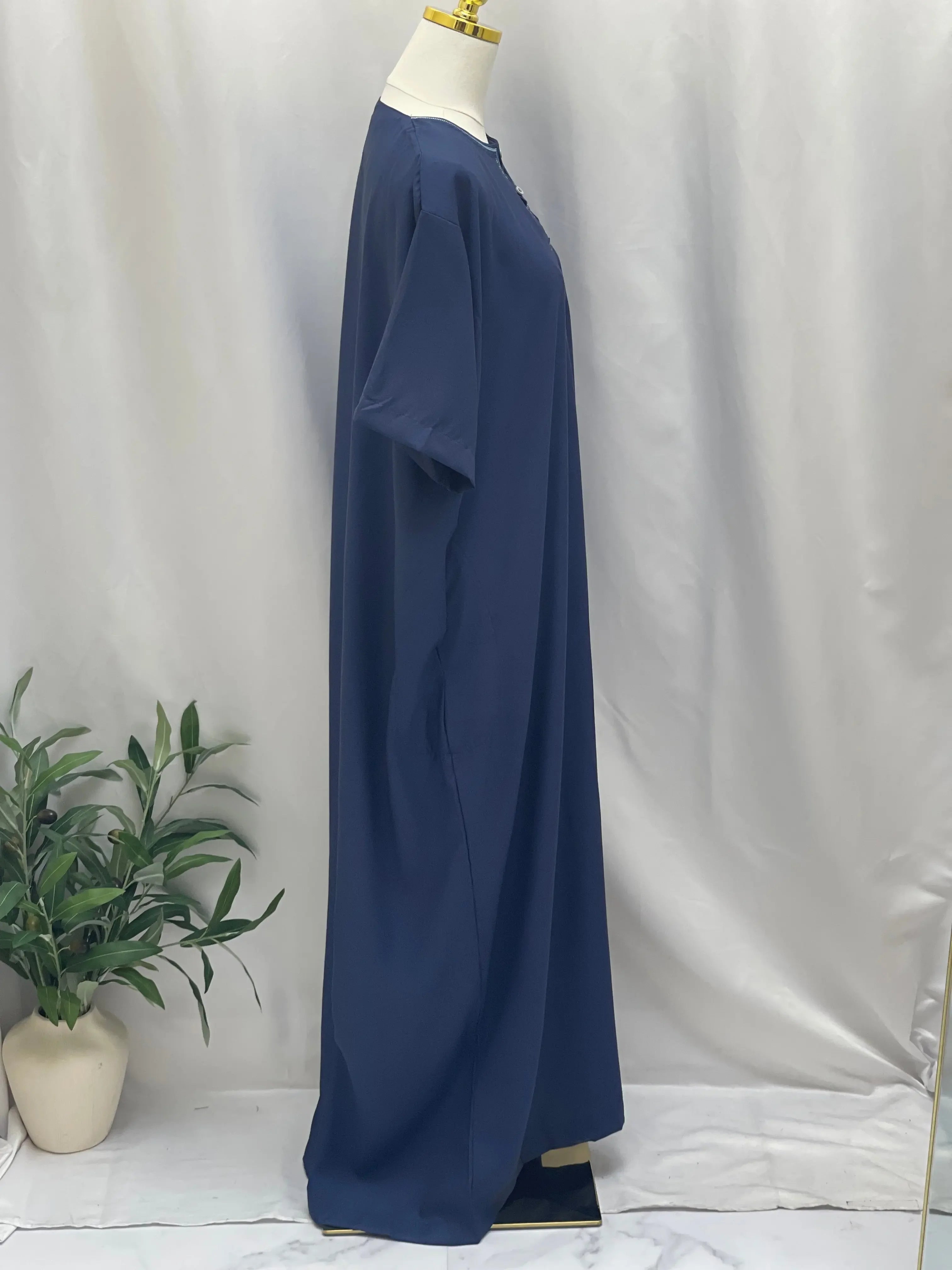 Men's High-Quality Cotton Thobe - Warm & Comfortable Palestinian Elegance