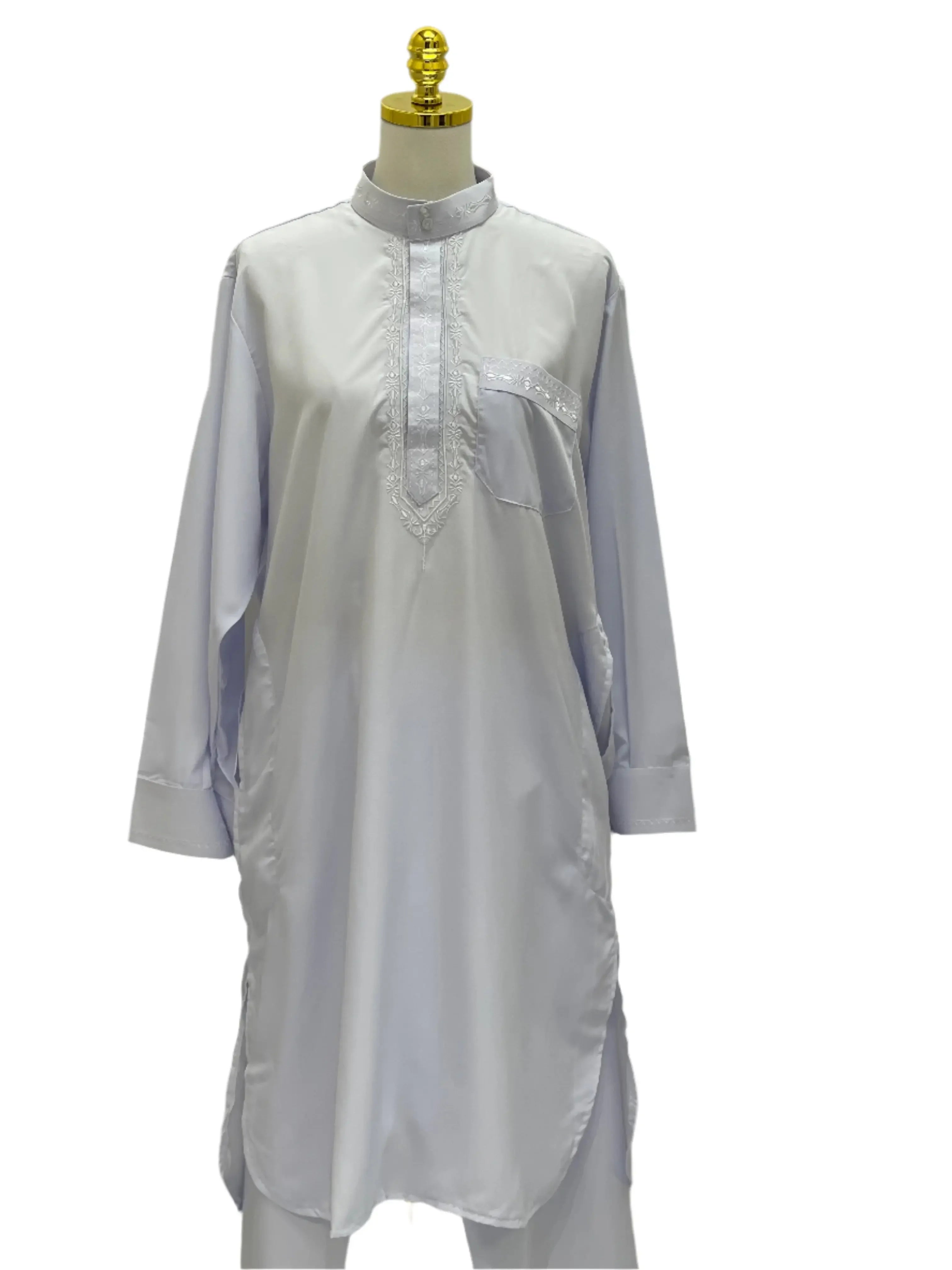 Mens Shalwar Kameez Plain Suit Palestinian Elegance